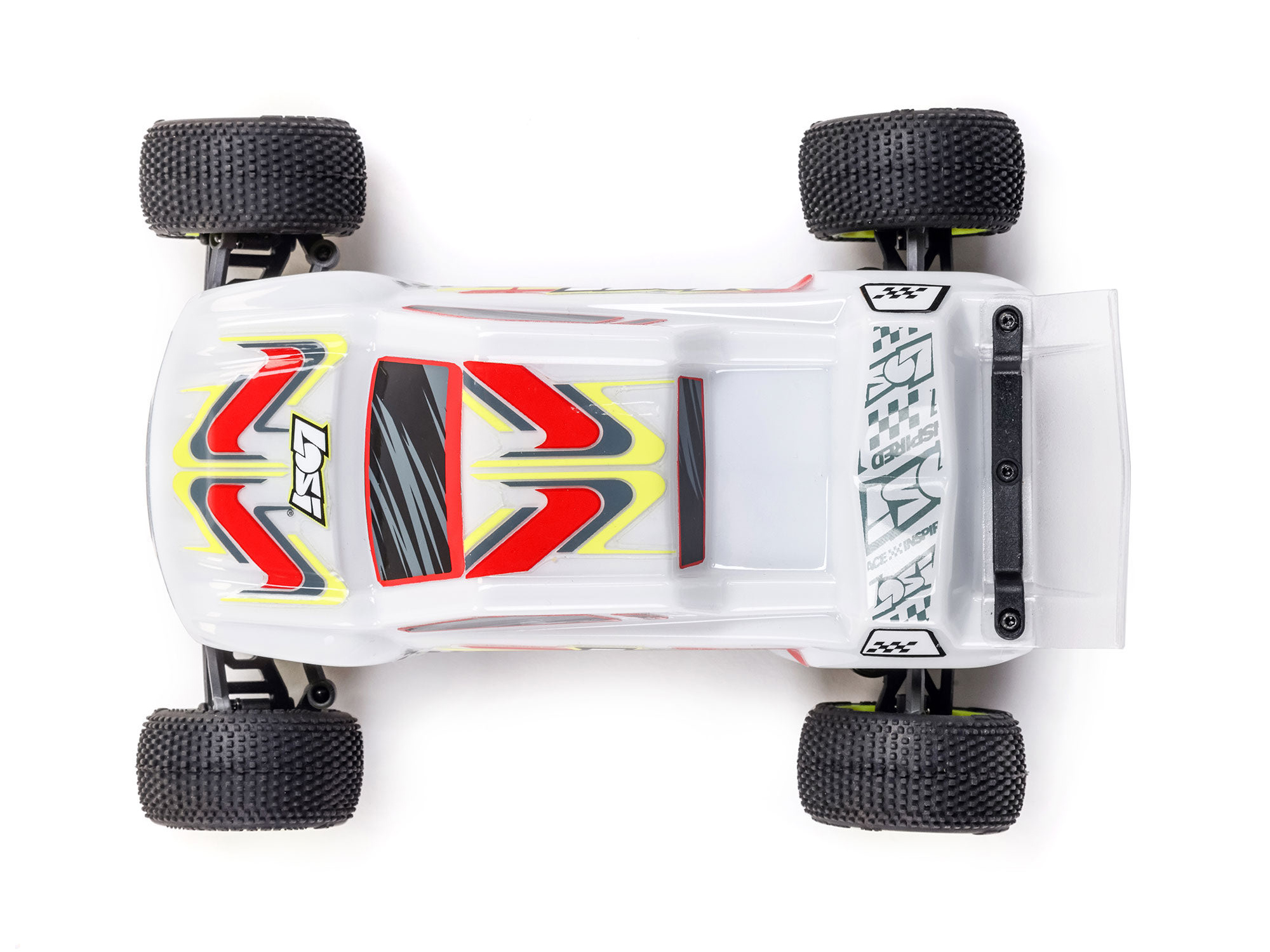 Losi 1/28 Micro-T 2WD Stadium Truck RTR White-7