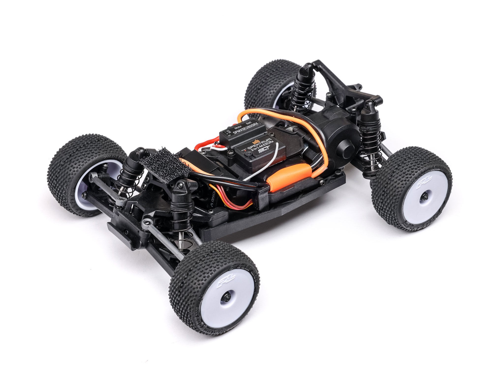 Losi 1/28 Micro-T 2WD Stadium Truck RTR Silver-10