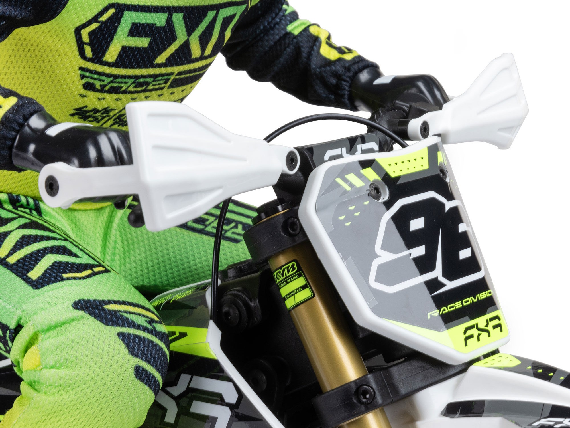 Losi 1/4 Promoto-SM FXR Supermoto Motorcycle RTR (Battery and Charger Included) - White-24