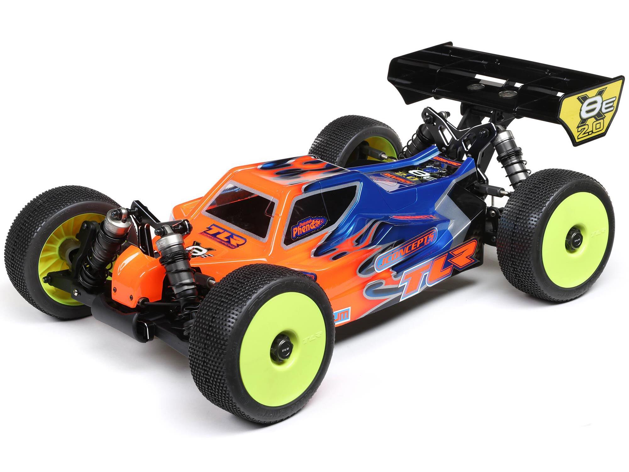 1/8 8IGHT-X/E 2.0 4WD Nitro/Electric Buggy Race Kit-2