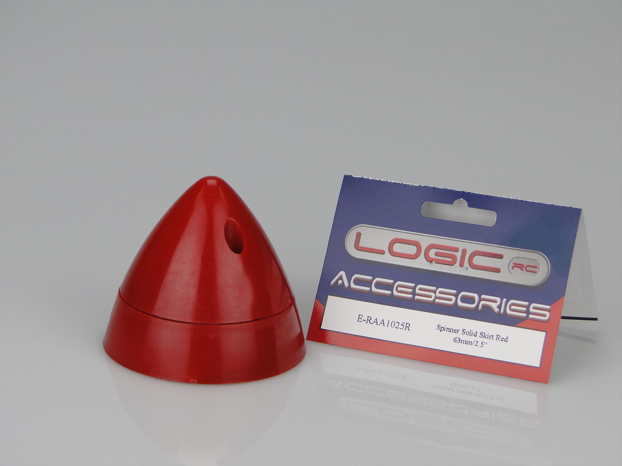 Spinner Solid Skirt Red 63mm/2.5"-3