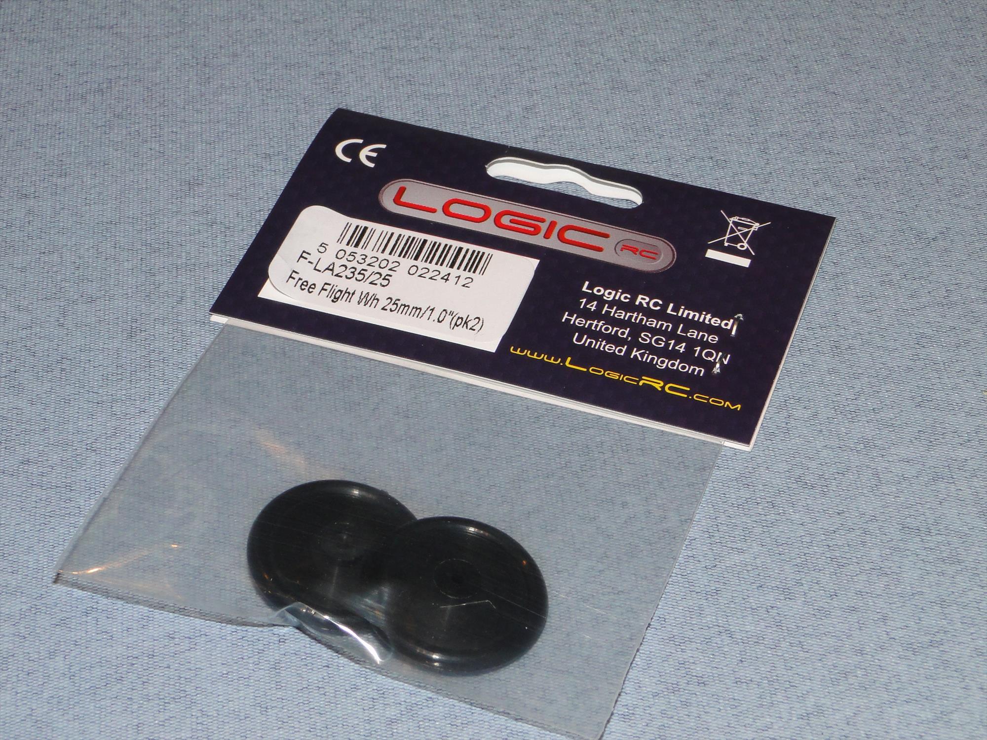 Free Flight Wheels 25mm/1.0" (pk2)-2