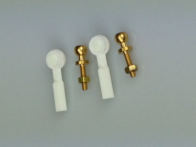 White Ball Joint M2 (pk2)