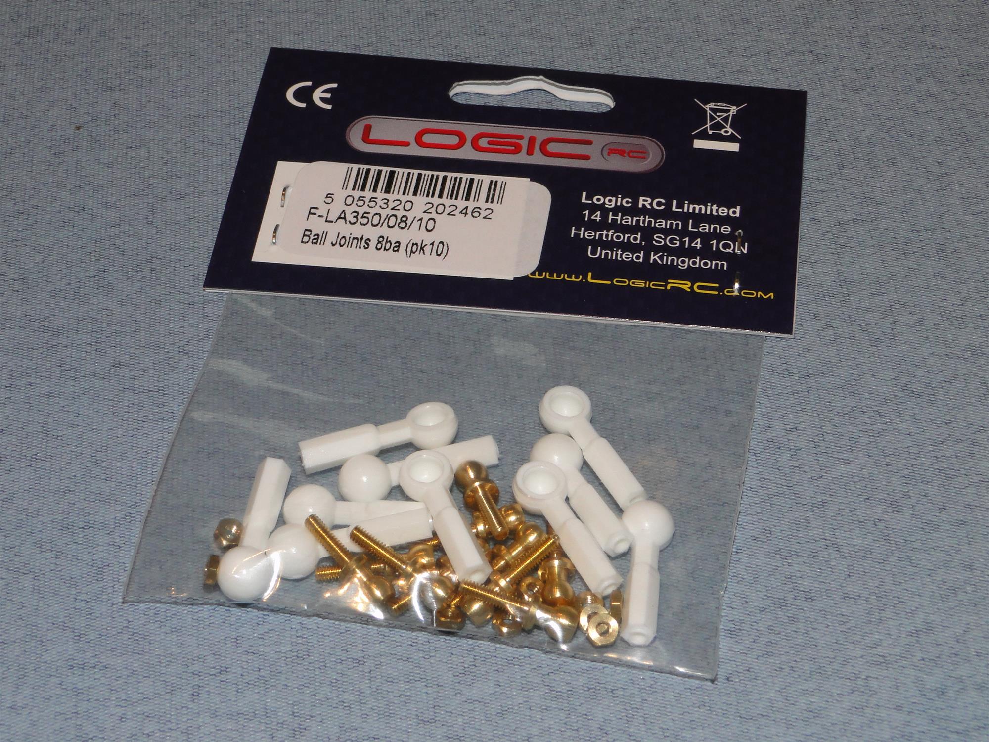 White Ball Joint M2 (pk10-2