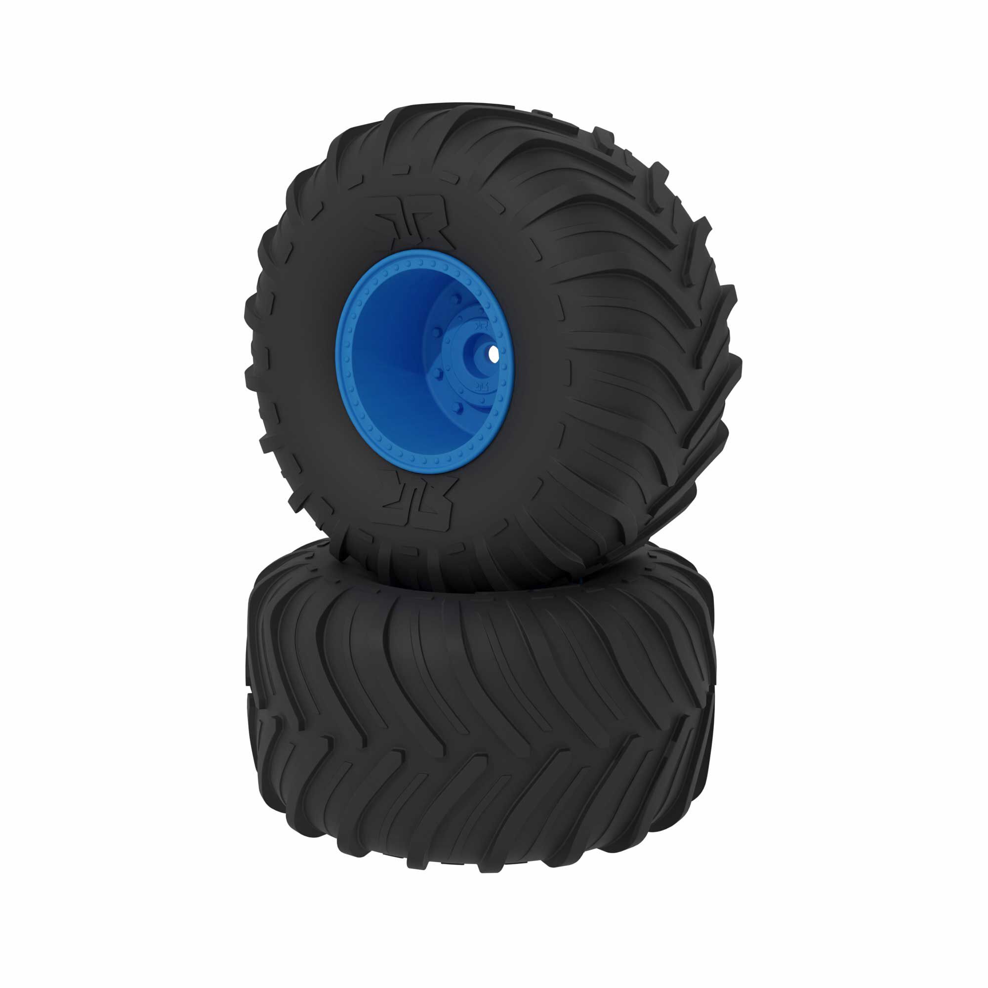 dBoots Chevron MT Tire Set, Glued, Blue