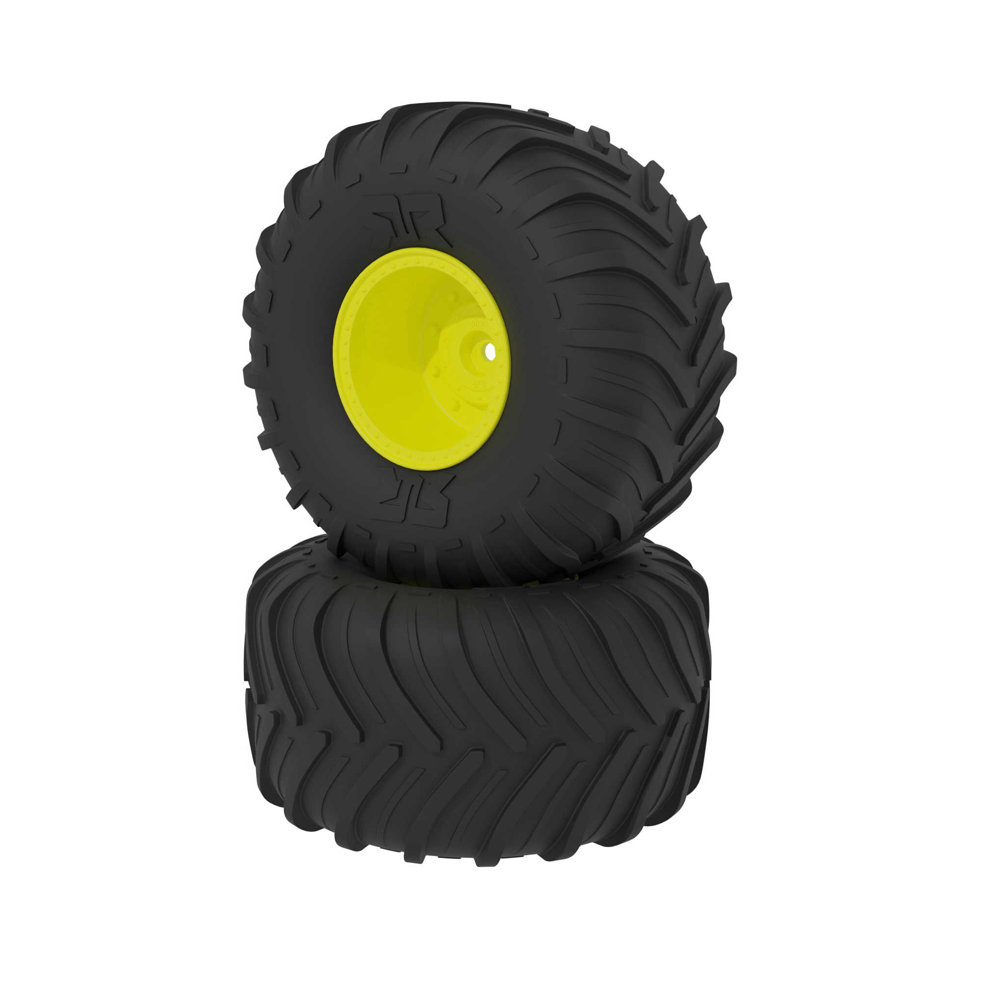 dBoots Chevron MT Tire Set, Glued, Yellow