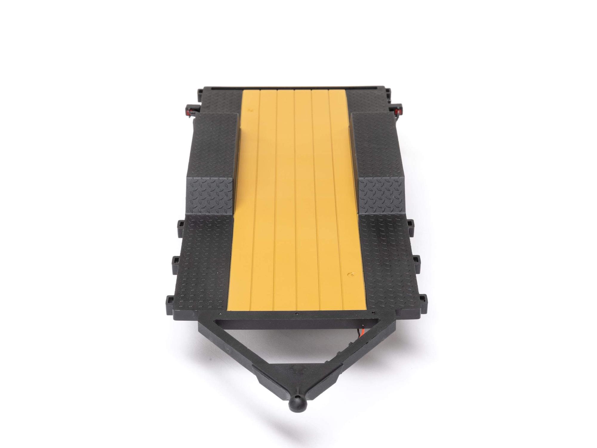 Axial SCX24 Flat Bed Vehicle Trailer with LED Taillights:1/24th-5