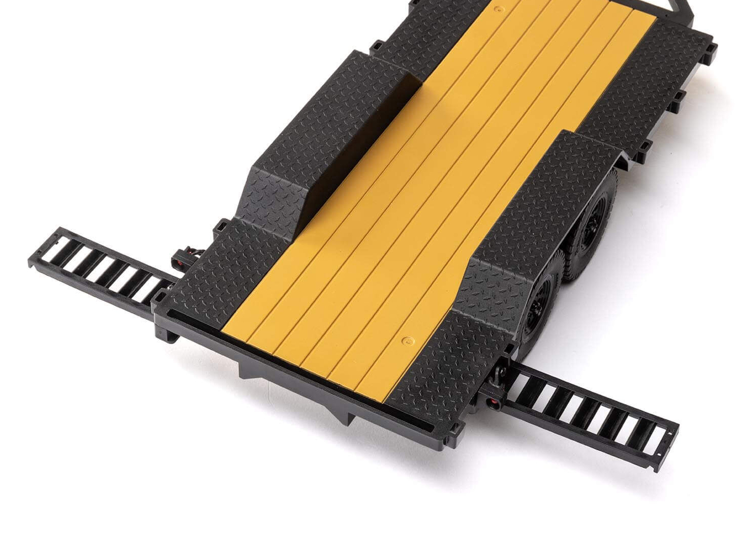 Axial SCX24 Flat Bed Vehicle Trailer with LED Taillights:1/24th-13