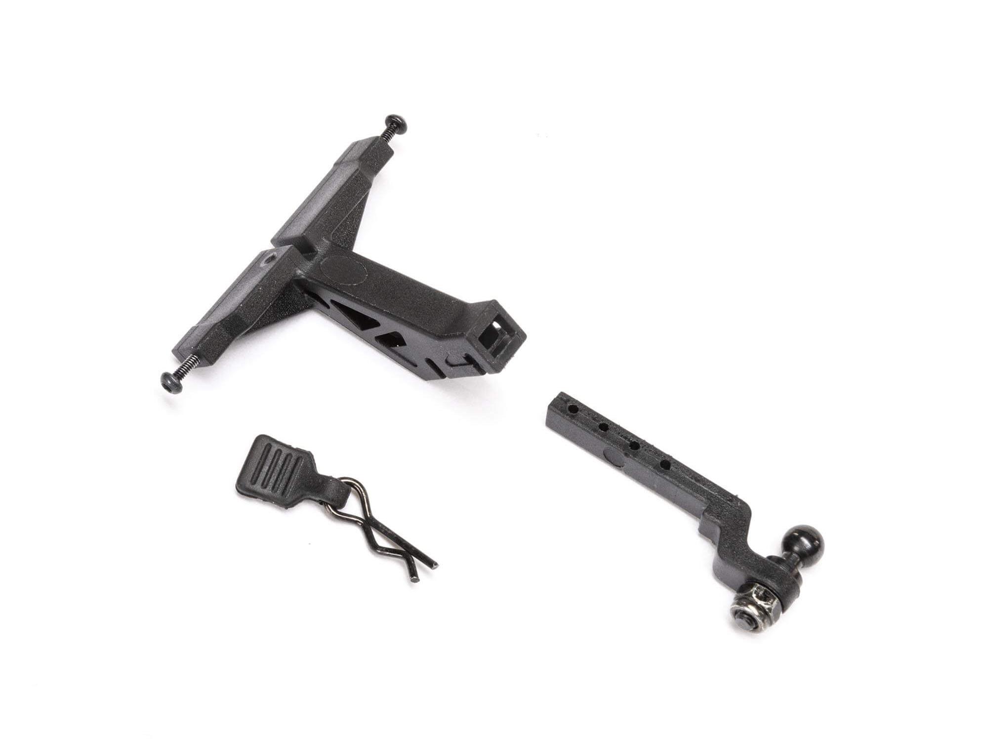 Axial SCX24 Flat Bed Vehicle Trailer with LED Taillights:1/24th-15