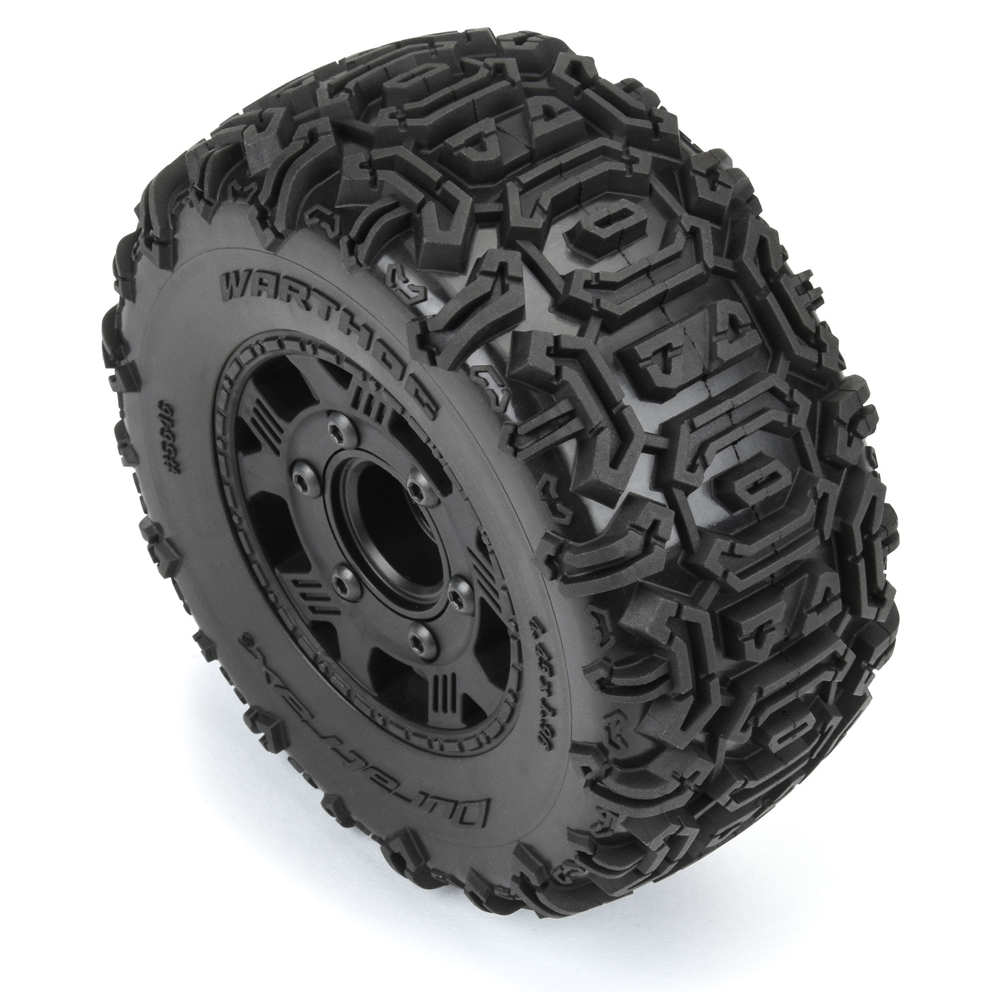 Warthog SC 2.2"/3.0" Off-Road Tires Mounted on Ripper Black-3