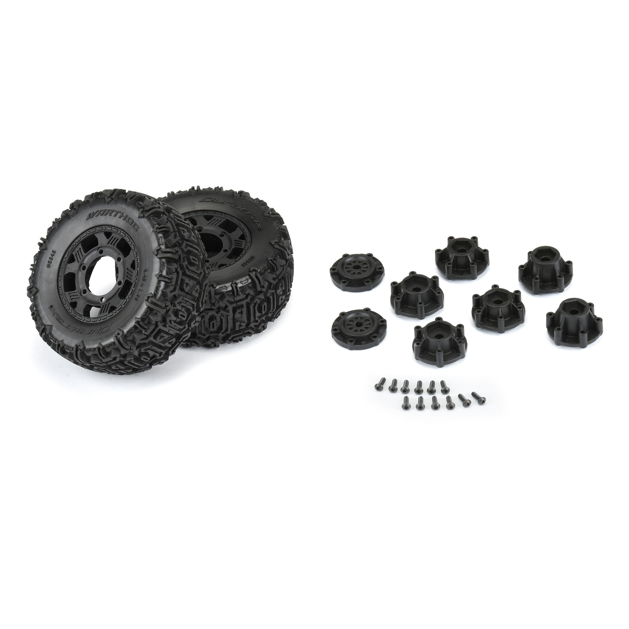 Warthog SC 2.2"/3.0" Off-Road Tires Mounted on Ripper Black-4
