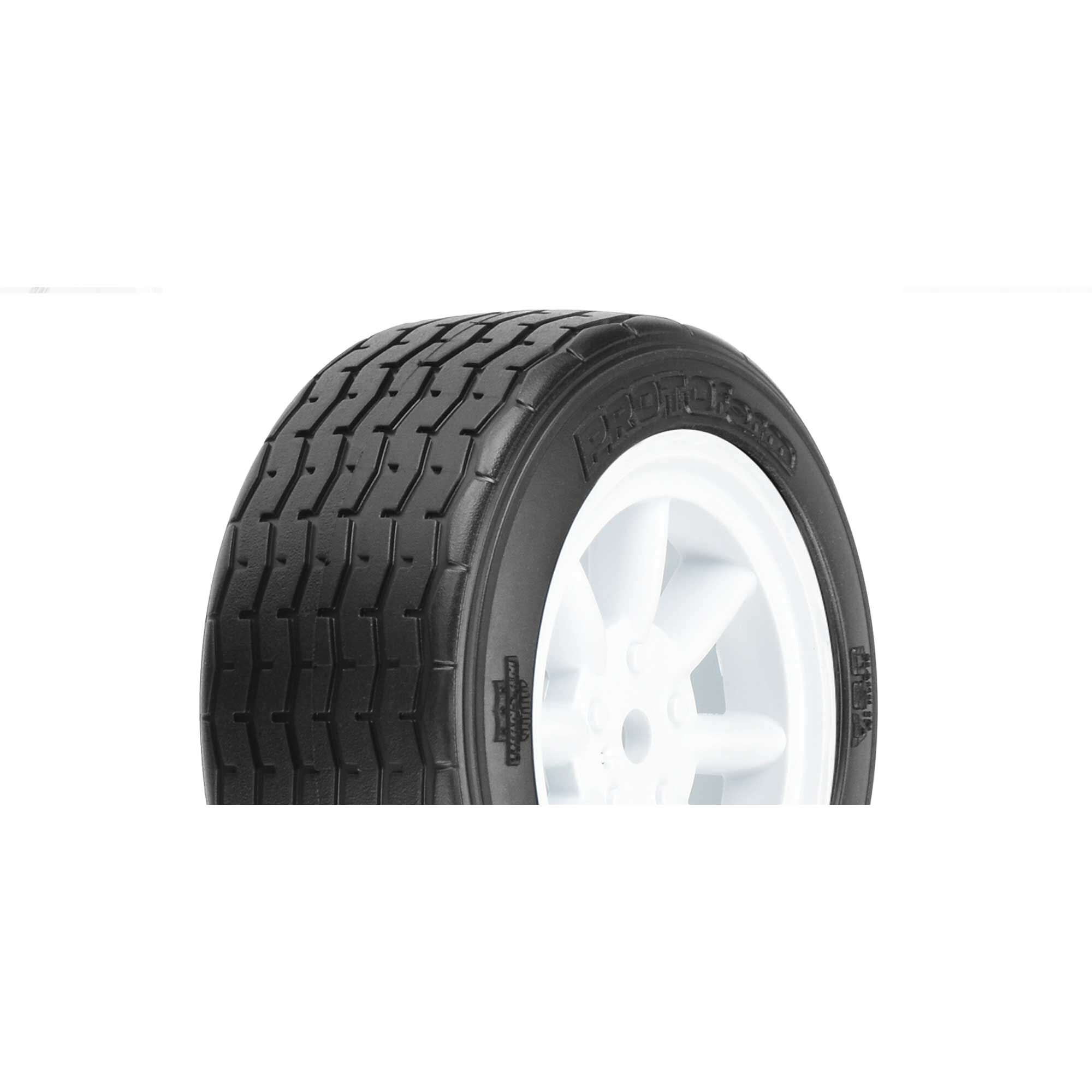1/10 PROTOform VTA Front 26mm VTA Tires Mounted 12mm Wht Whe-2
