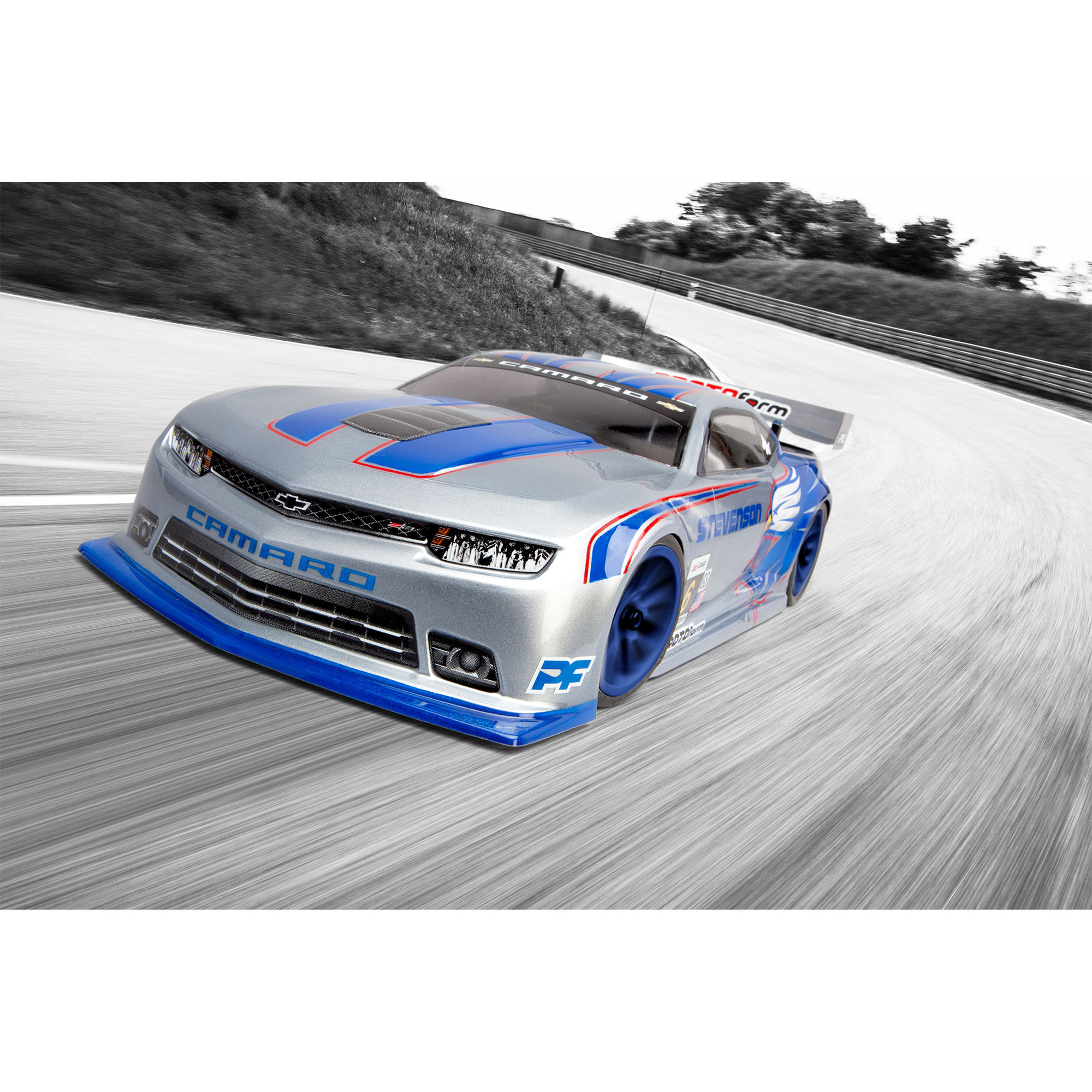 1/10 Chevy Camaro Z/28 Clear Body: 190mm Touring Car-9