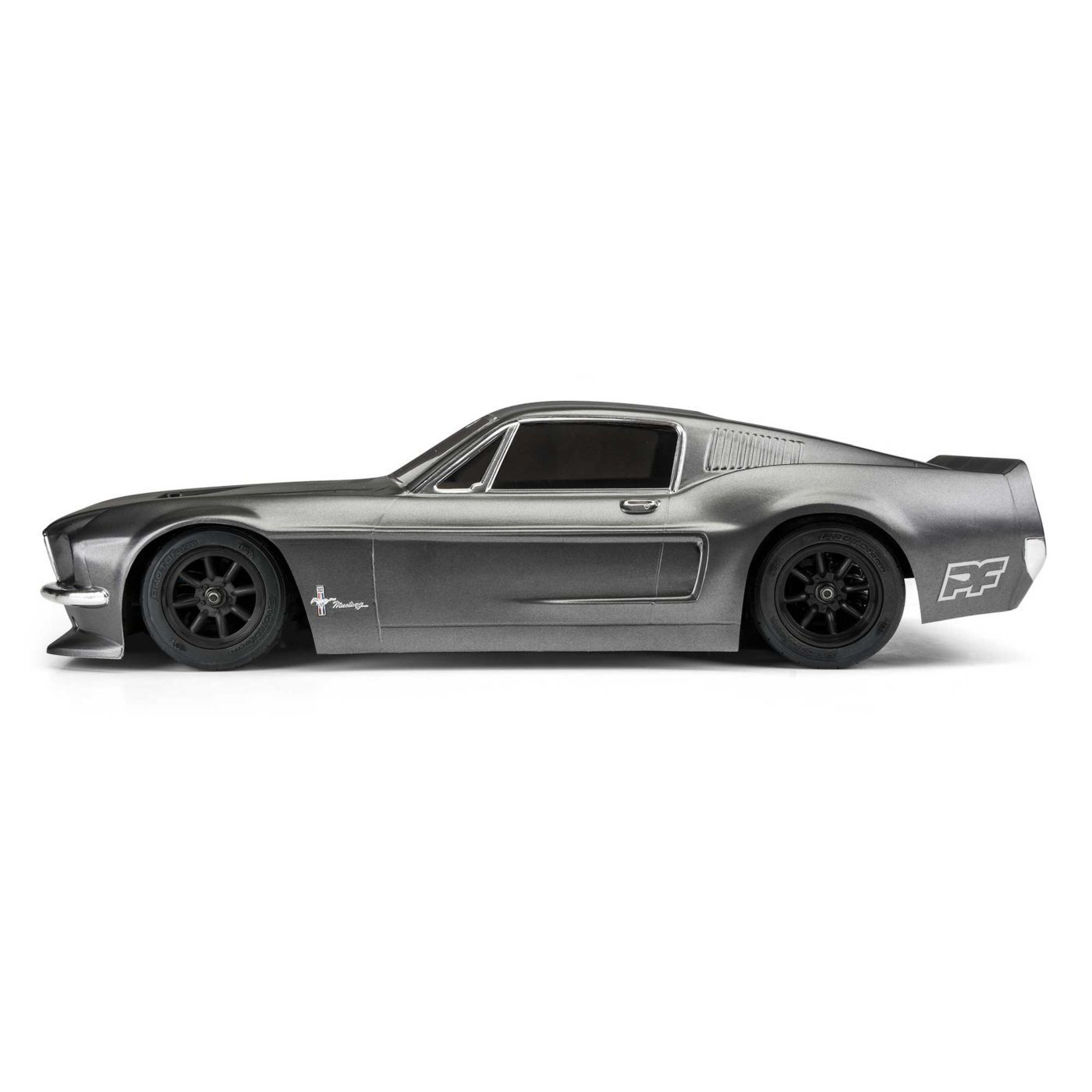 1/10 1968 Ford Mustang Clear Body: Vintage Trans-Am-2