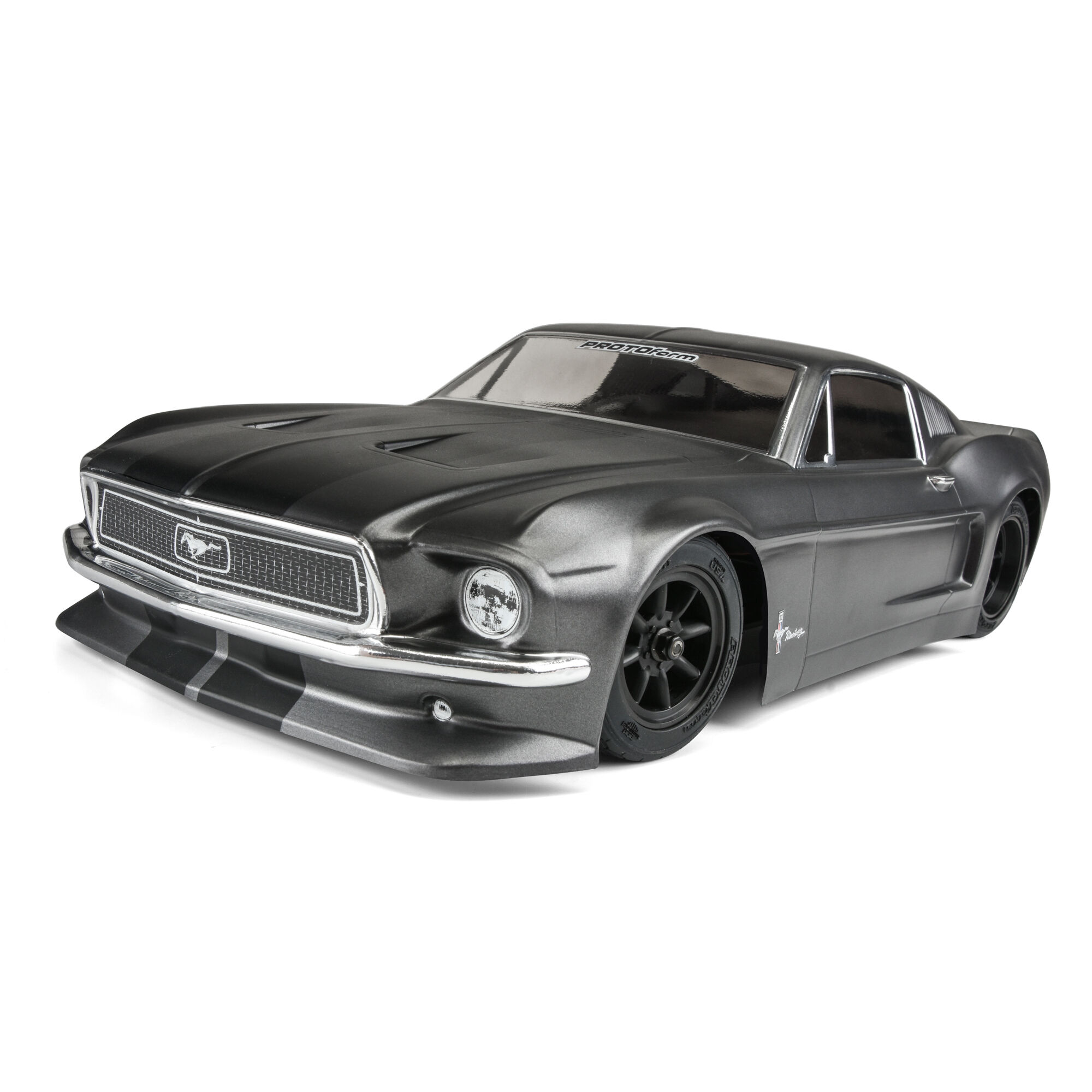 1/10 1968 Ford Mustang Clear Body: Vintage Trans-Am-5