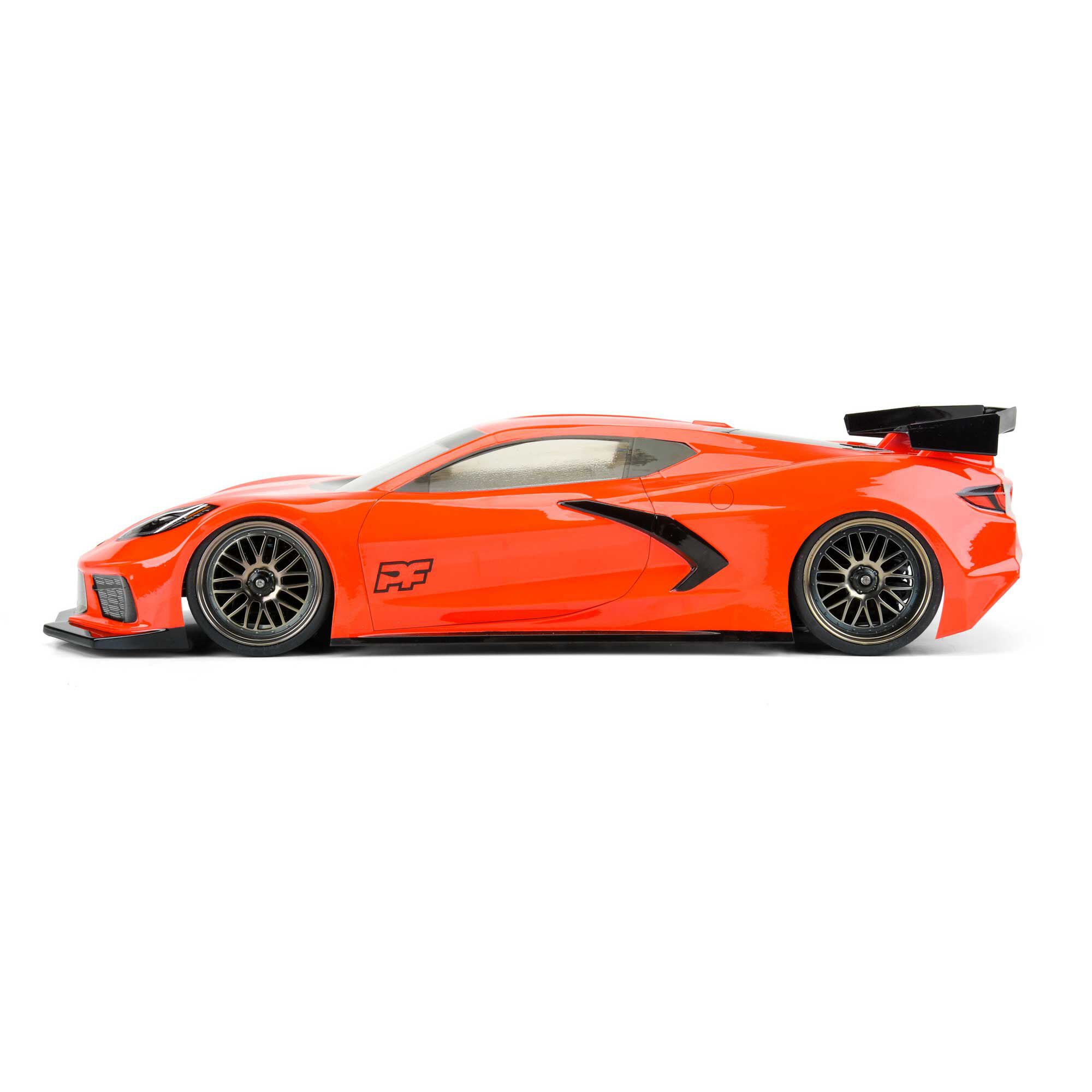 1/10 Chevrolet Corvette C8 Clear Body: 190mm Touring Car-13
