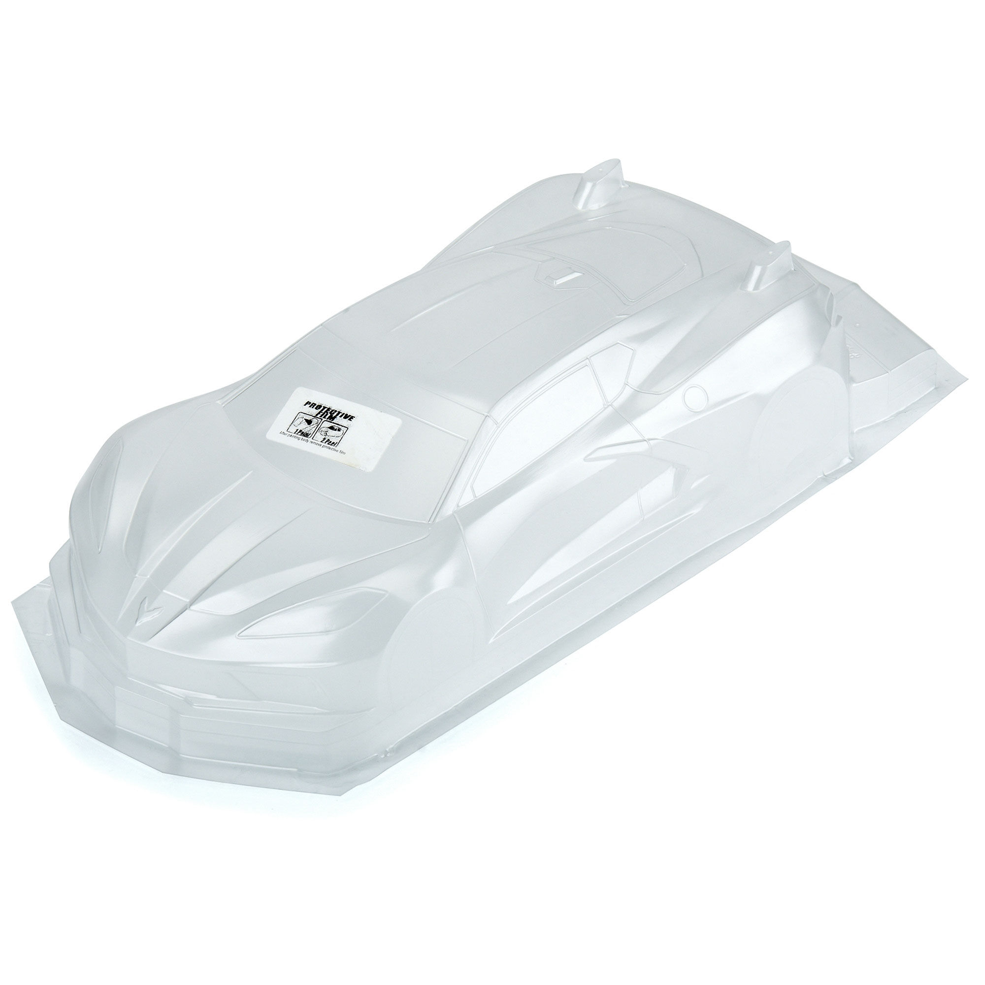 1/12 Chevrolet Corvette C8 Clear Body: GT12-2