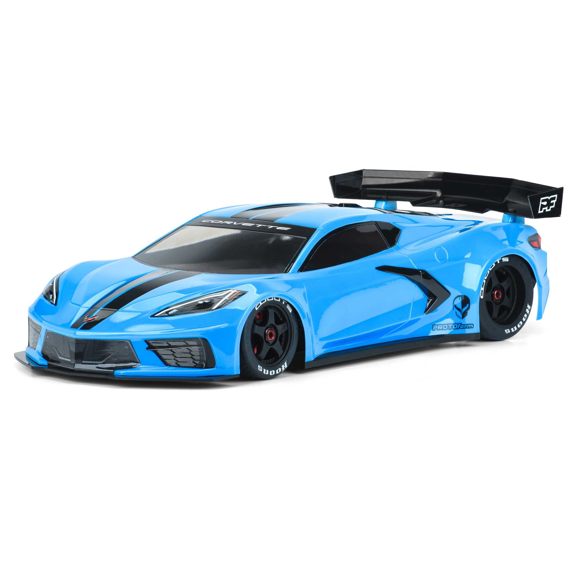 1/7 Chevrolet Corvette C8 Clear Body: ARRMA Felony & Infract-3