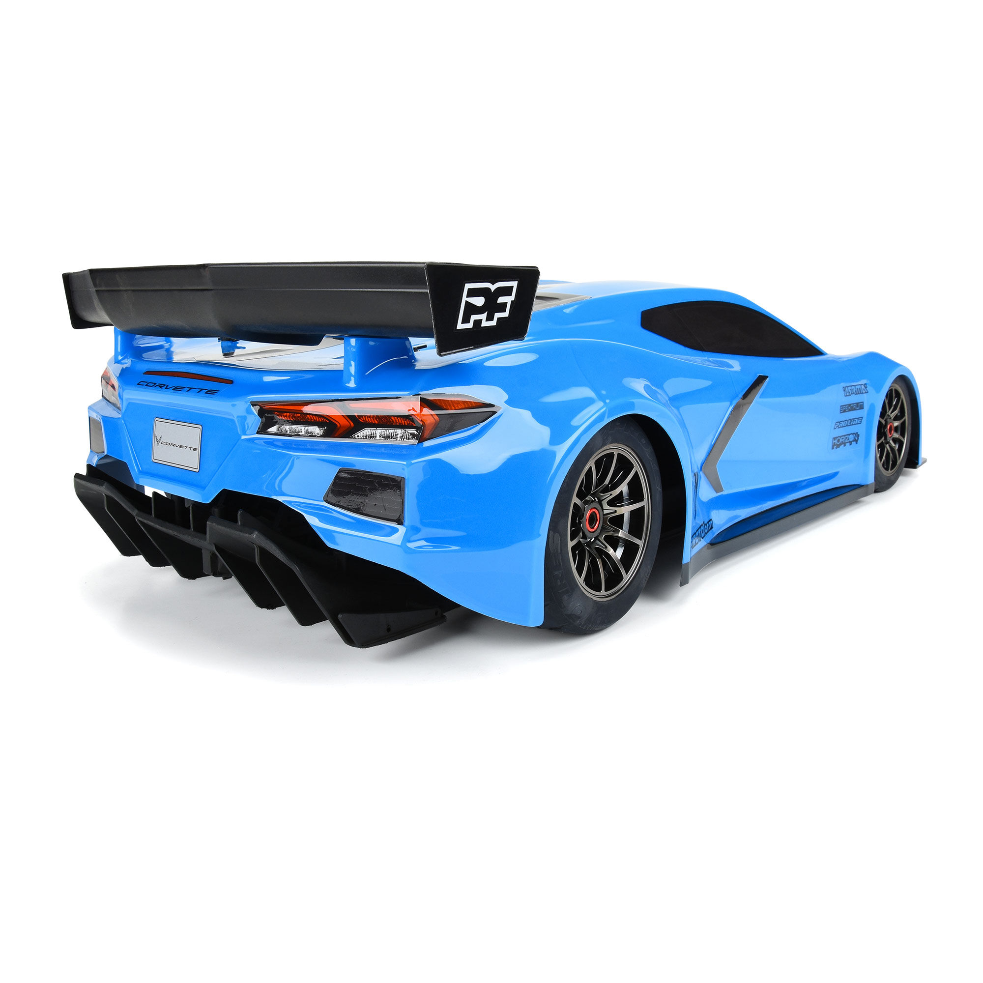 1/7 Chevrolet Corvette C8 Painted Body (Rapid Blue): Felony-4
