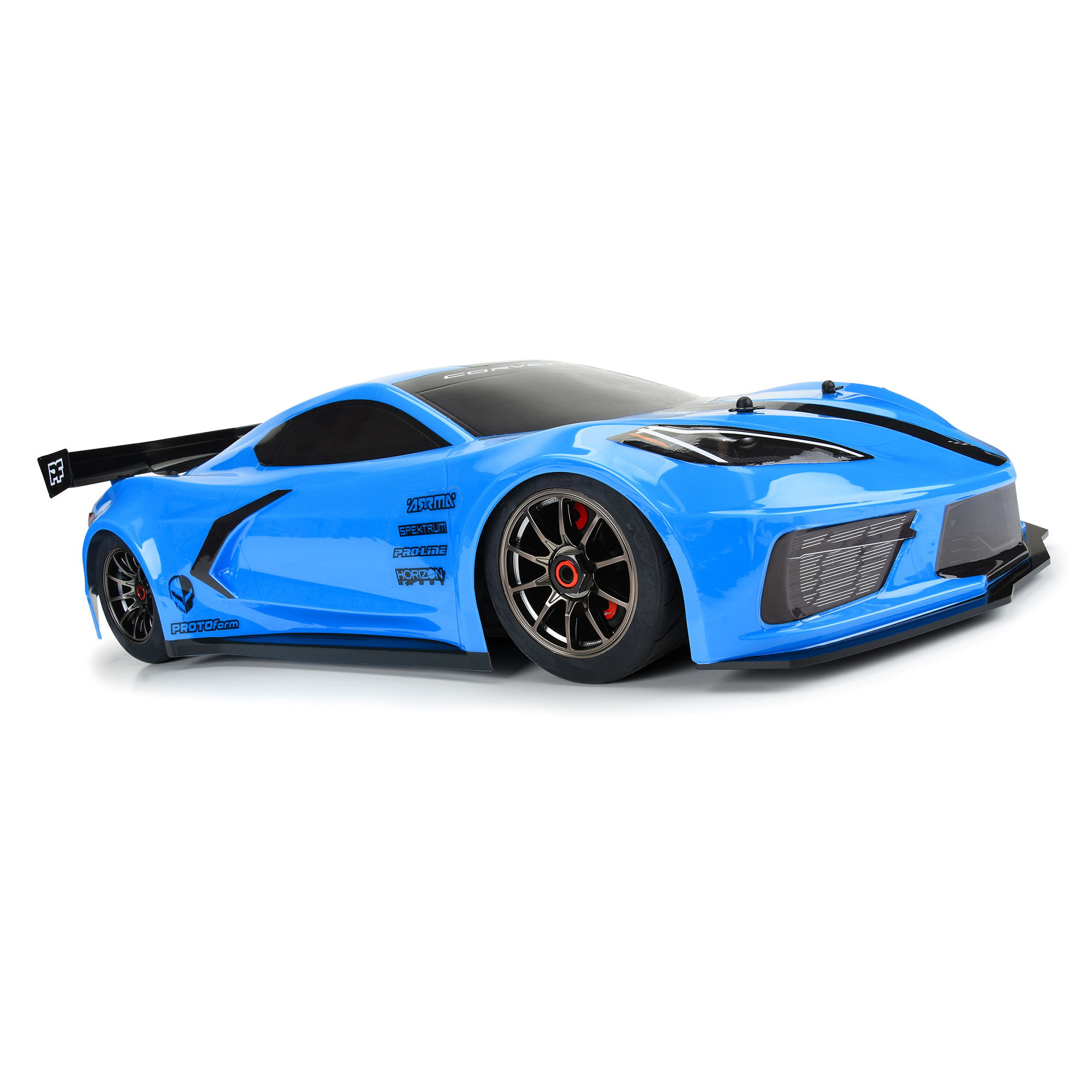 1/7 Chevrolet Corvette C8 Painted Body (Rapid Blue): Felony-5