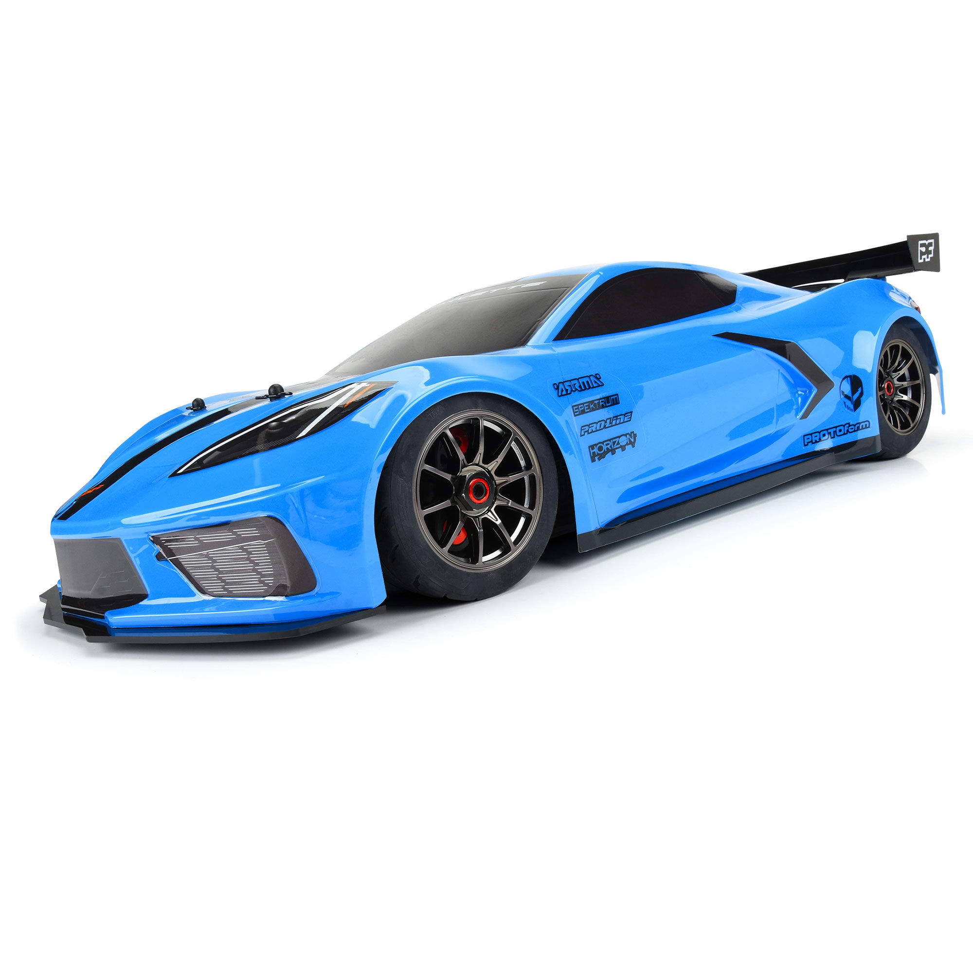 1/7 Chevrolet Corvette C8 Painted Body (Rapid Blue): Felony-7