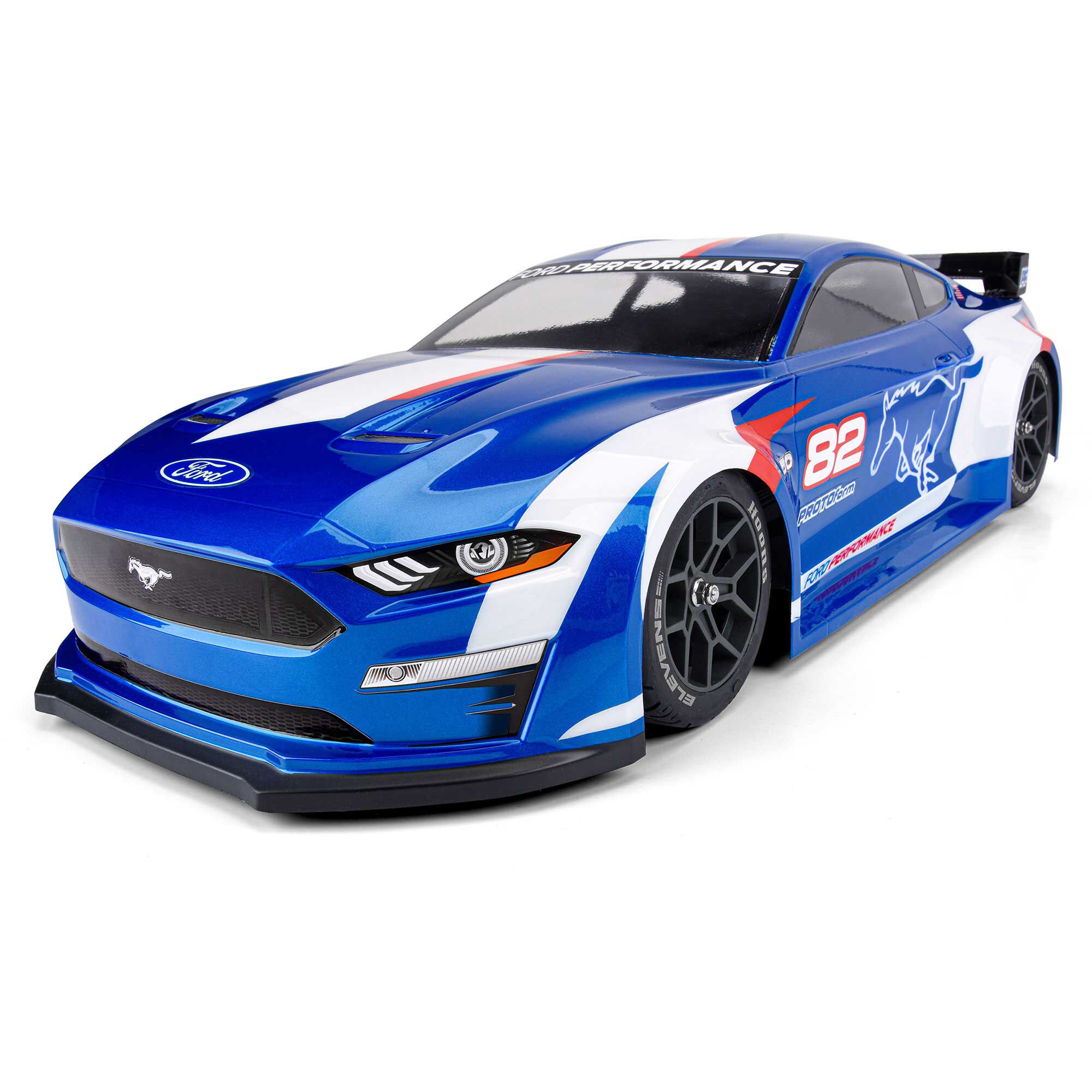 1/8 2021 Ford Mustang Clear Body: Vendetta-8