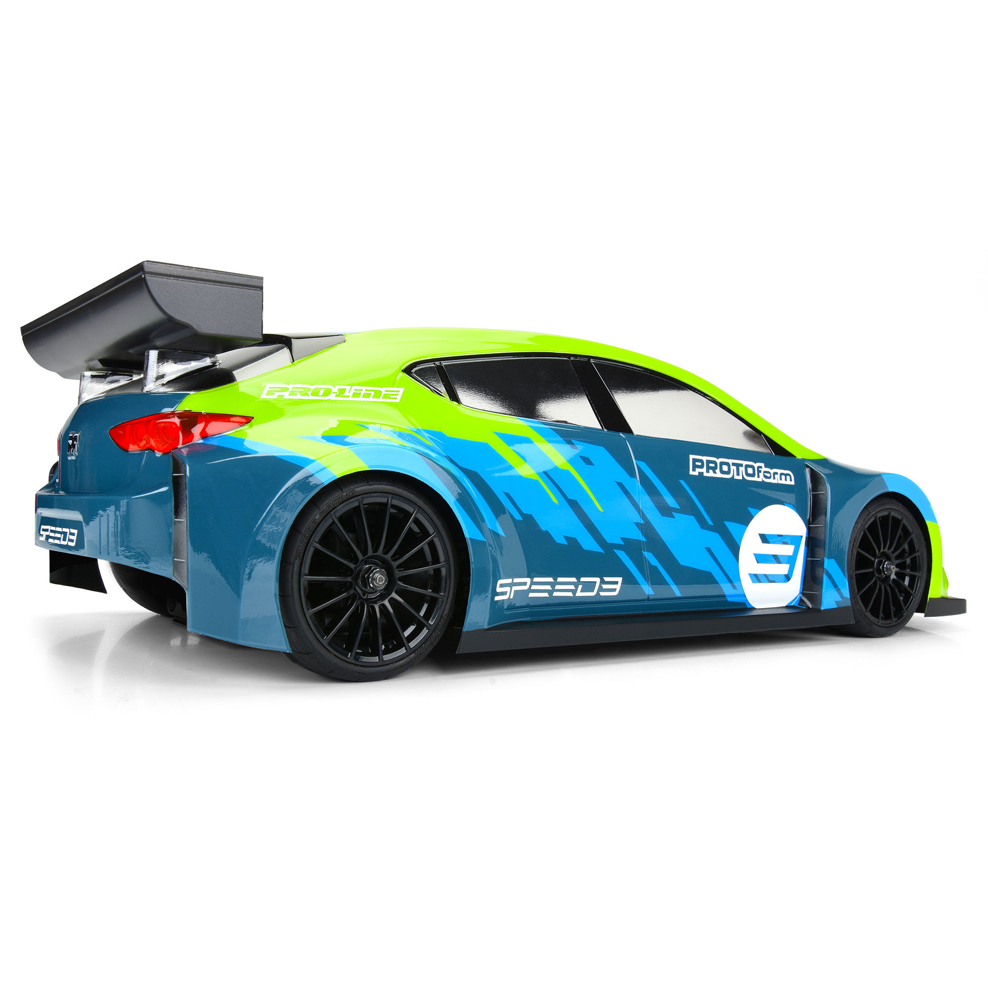 1/10 Speed3 Clear Body: 190mm FWD TC-8