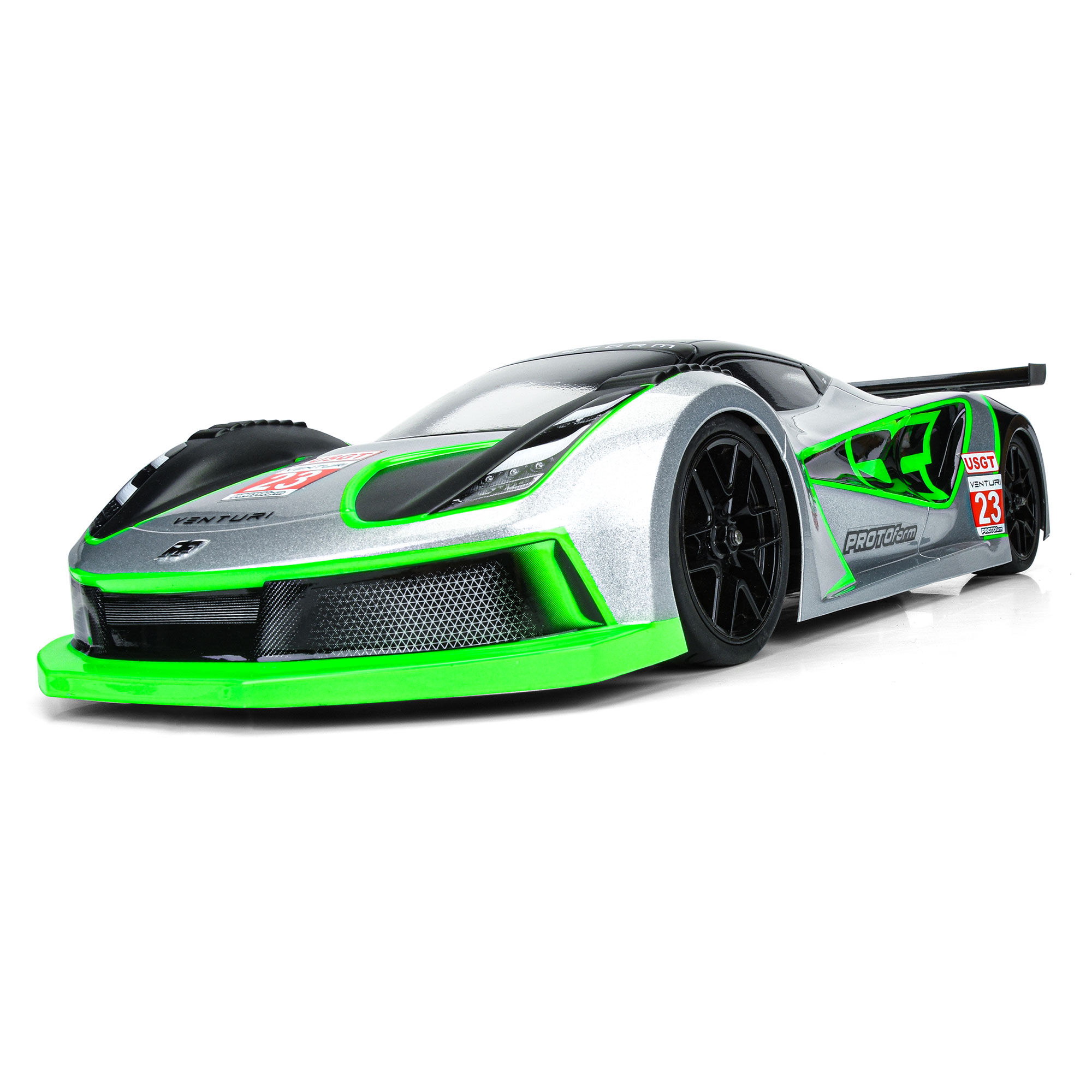 1/10 Venturi GT Clear Body: 190mm Touring Car-4