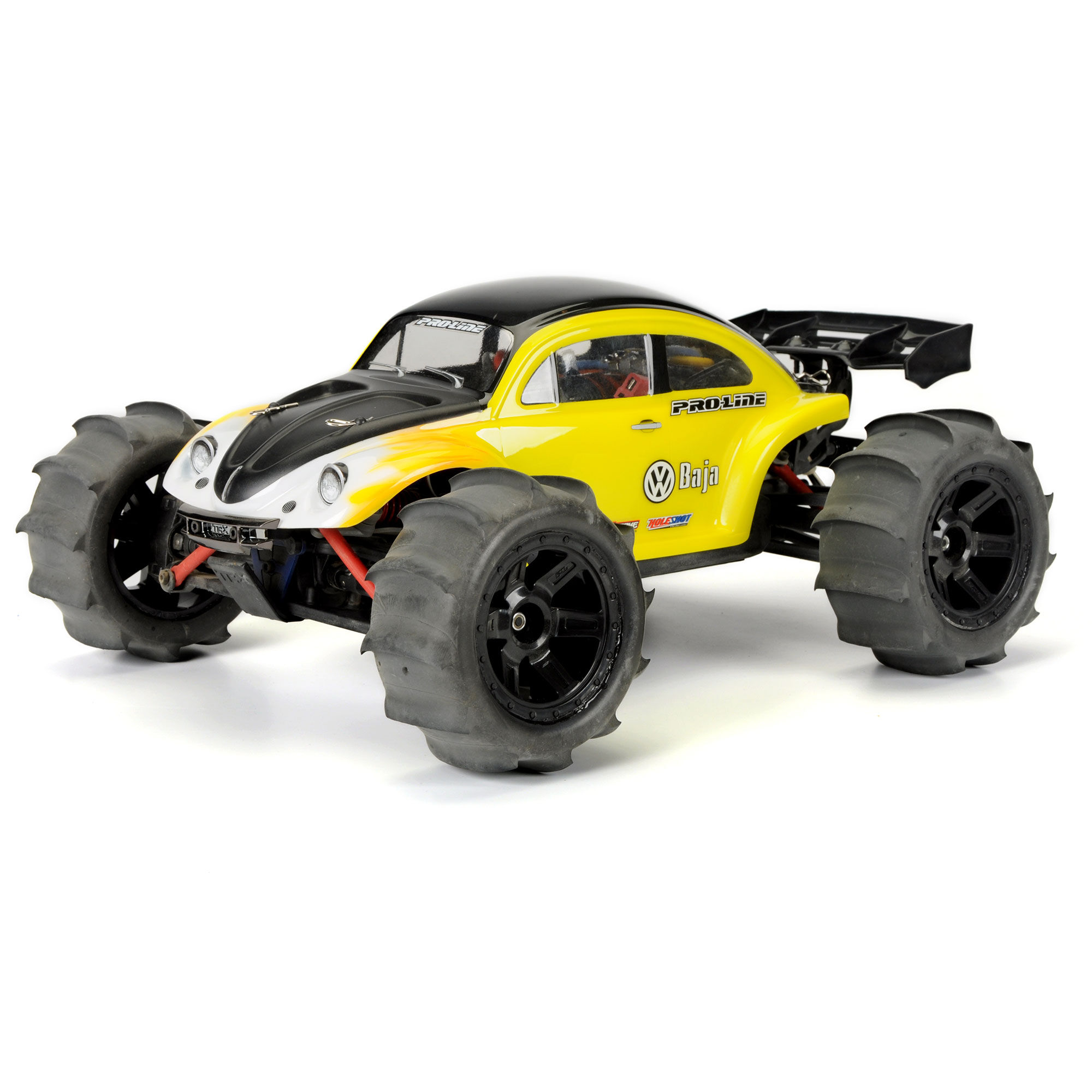 1/16 Sling Shot Fr/Rr 2.2" Sand Tires Mounted 12mm Blk Despe-4