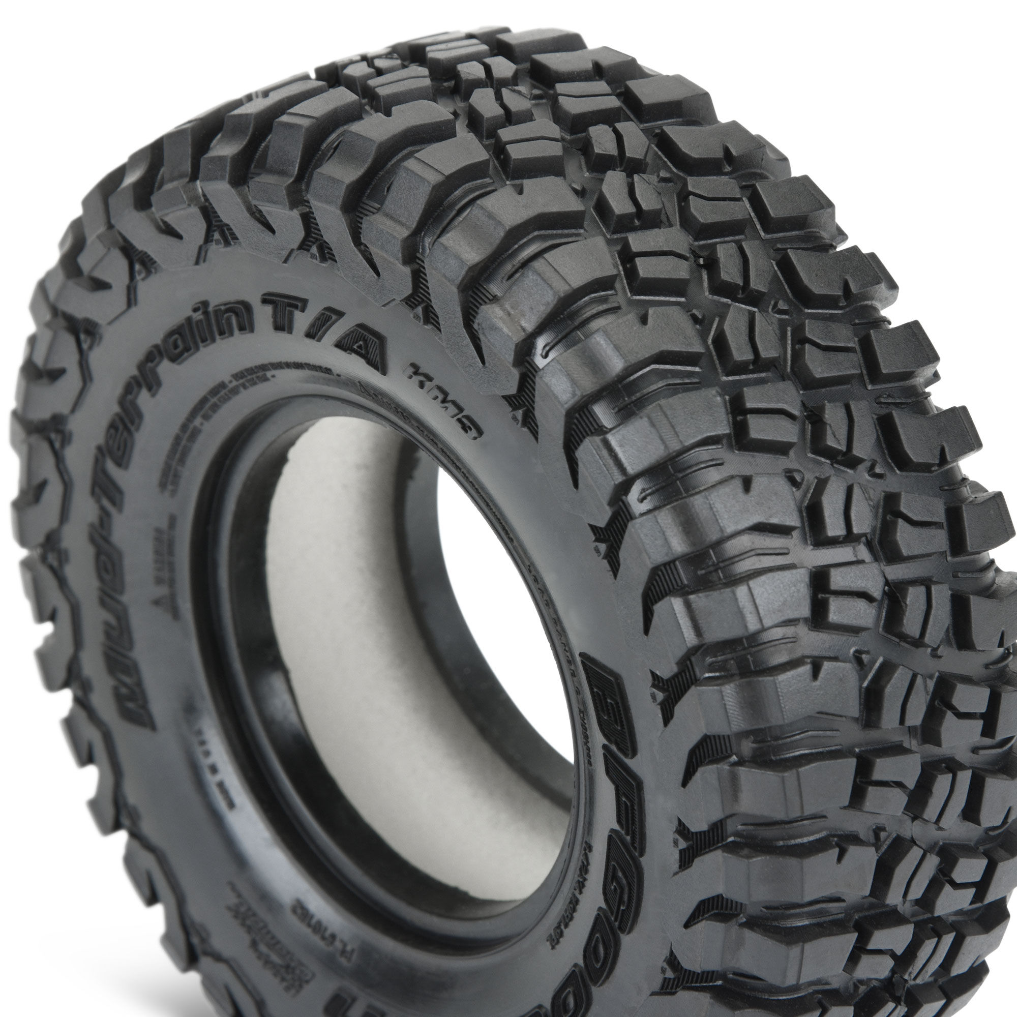 1/10 Class 1 BFG T/A KM3 Predator F/R 1.9" Crawler Tires (2)-4