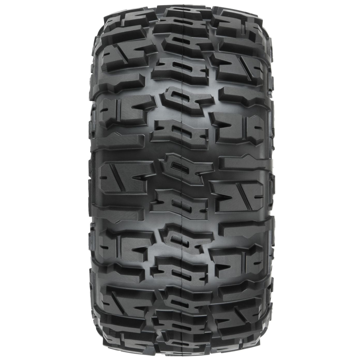 1/8 Trencher LP F/R 3.8" MT Tires Mounted 17mm Blk Raid (2)-2