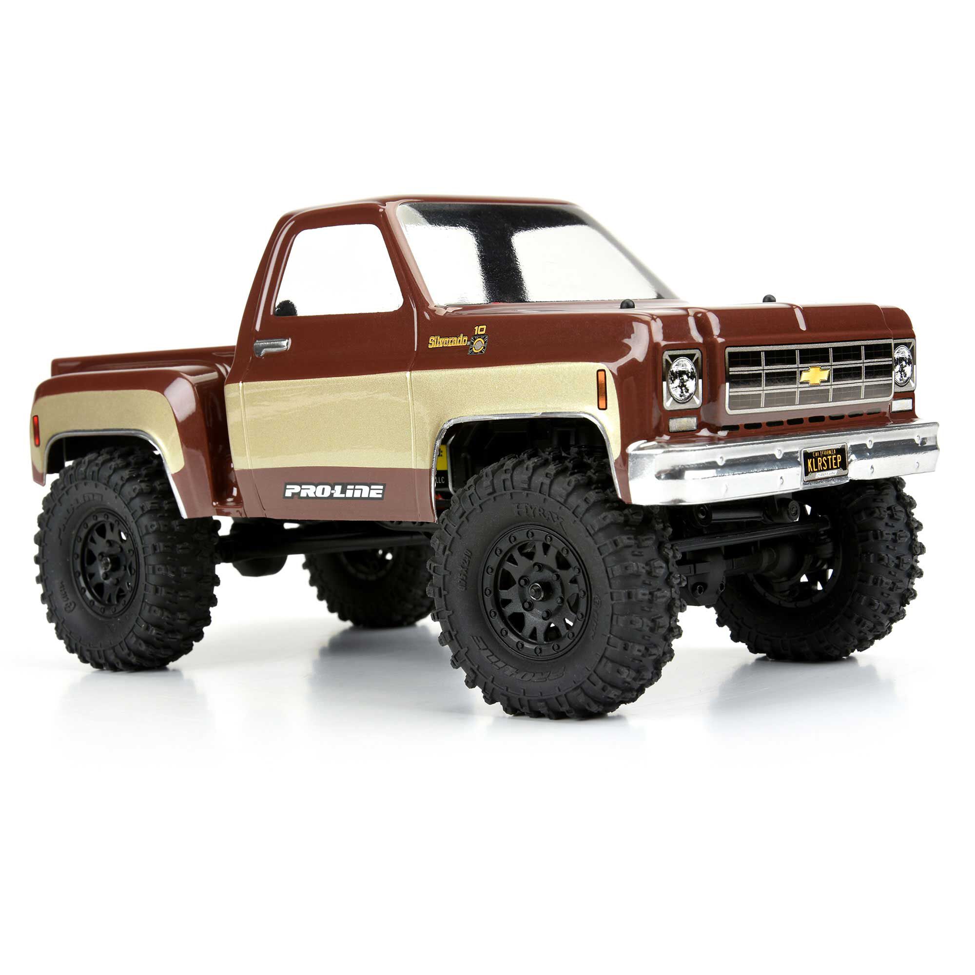 1/24 Hyrax F/R 1.0" Tires Mounted 7mm Black Impulse (SCX24)-6