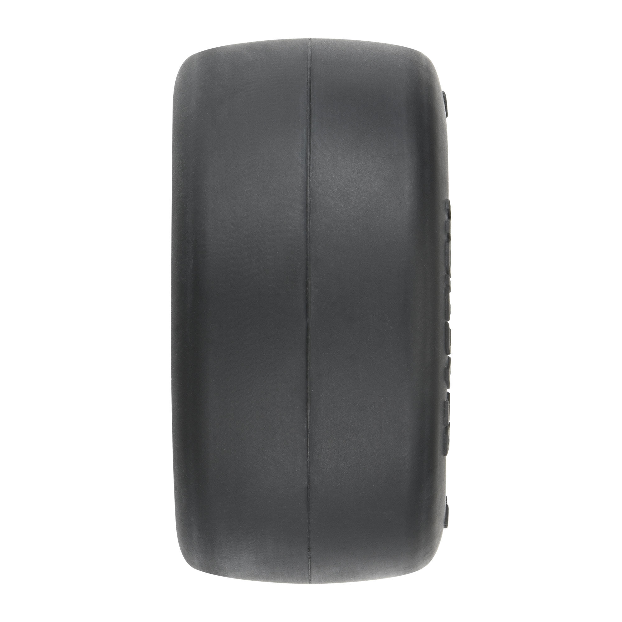 1/16 Reaction Rear Tires MTD 8mm Black/Silver (2): Losi Mini-2