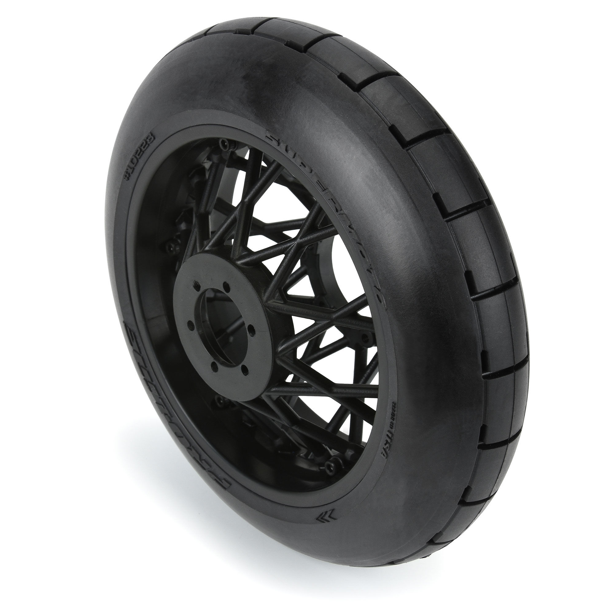 Pro-Line 1/4 Supermoto S3 Motorcycle Rear Tire MTD Black (1): PROMOTO-MX-7