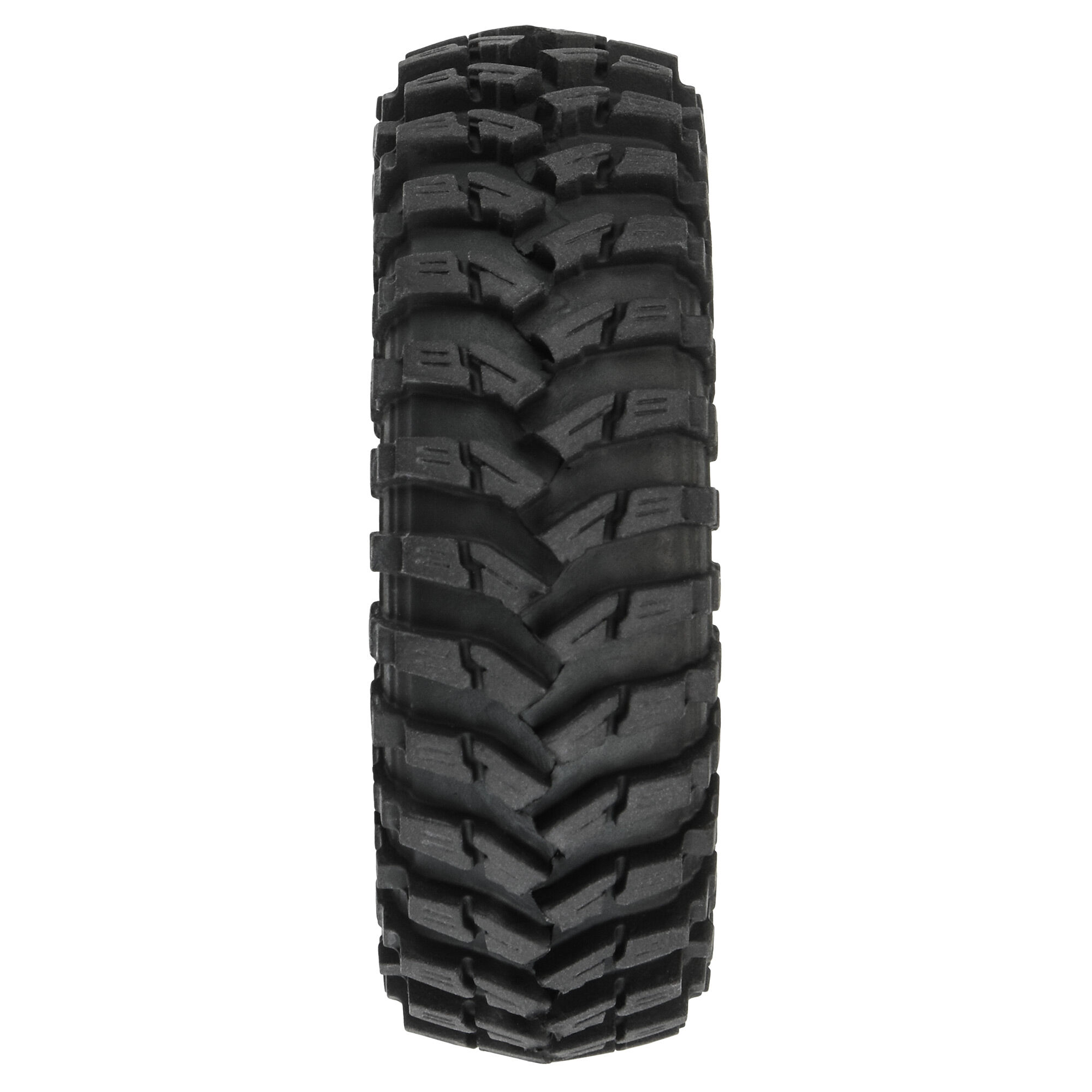 1/24 Maxxis Trepador F/R 1.0" Tires MTD 7mm Black Holcomb (4-2