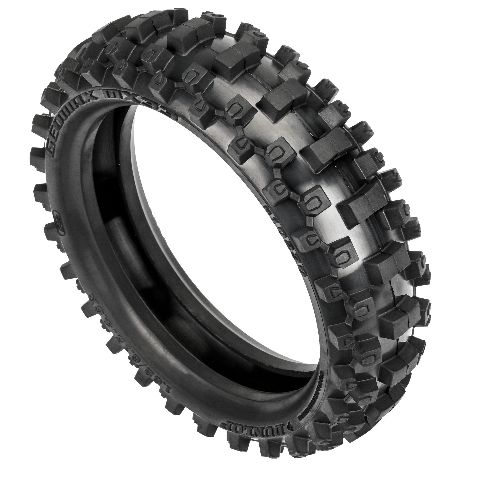 1/4 Dunlop Geomax MX33 V2 Bead M2 Rear Tire: Promoto-MX-3
