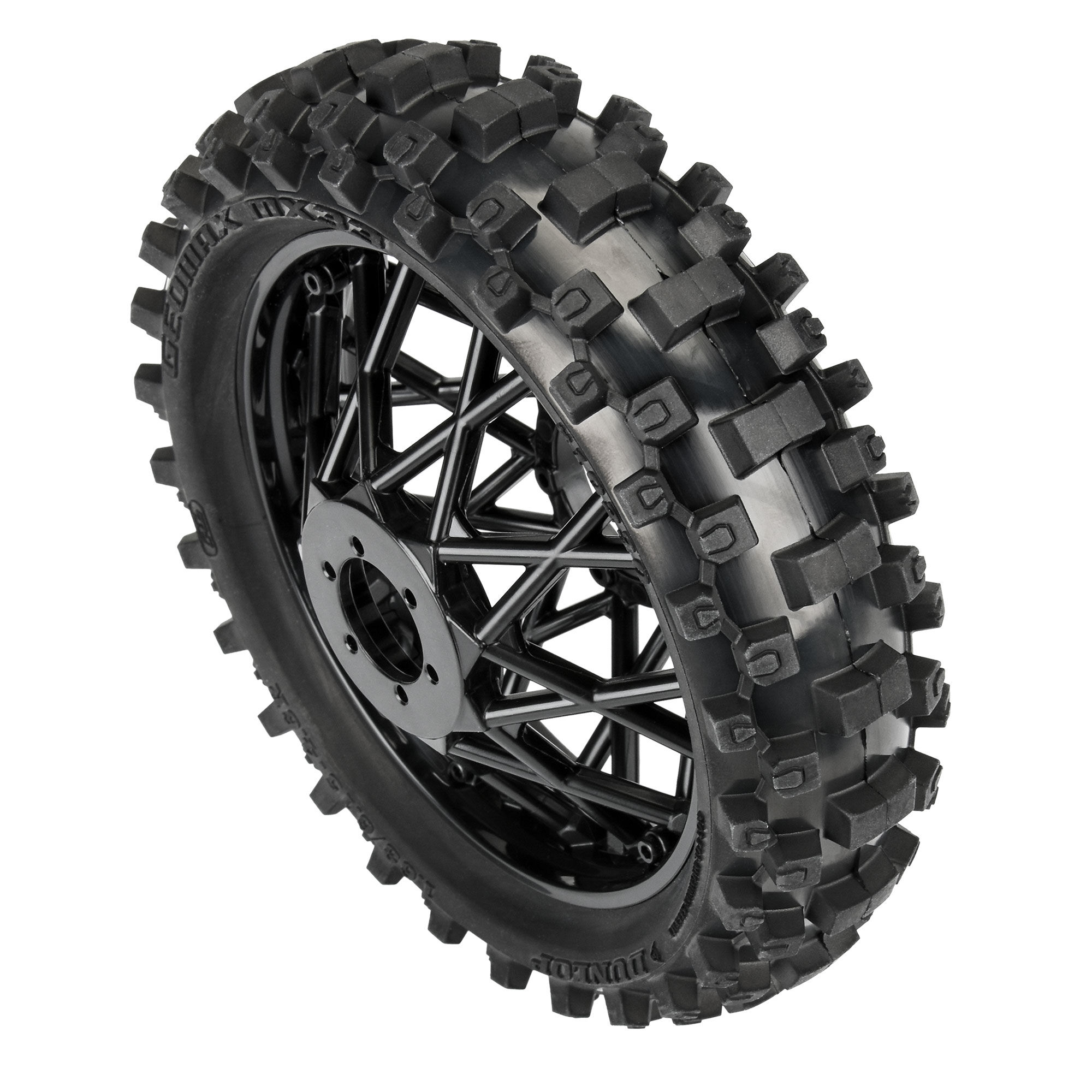 1/4 Dunlop Geomax MX33 CR4 Rear Tire MTD Black: Promoto-MX-3