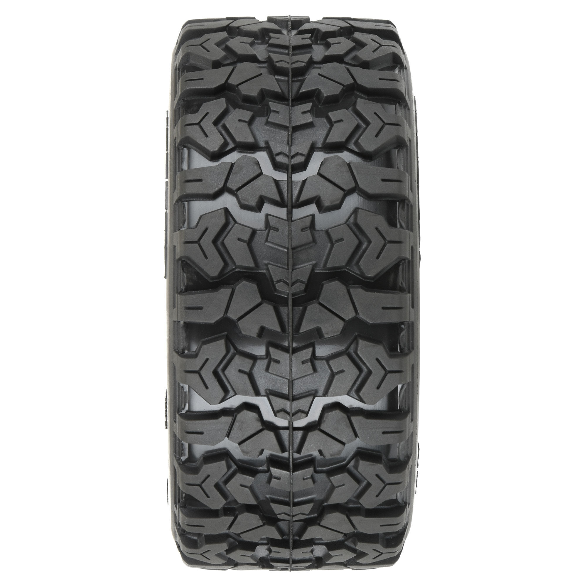 1/10 Jaeger HP BELTED F/R 2.8" MT Tires MTD 12mm/14mm Black-2