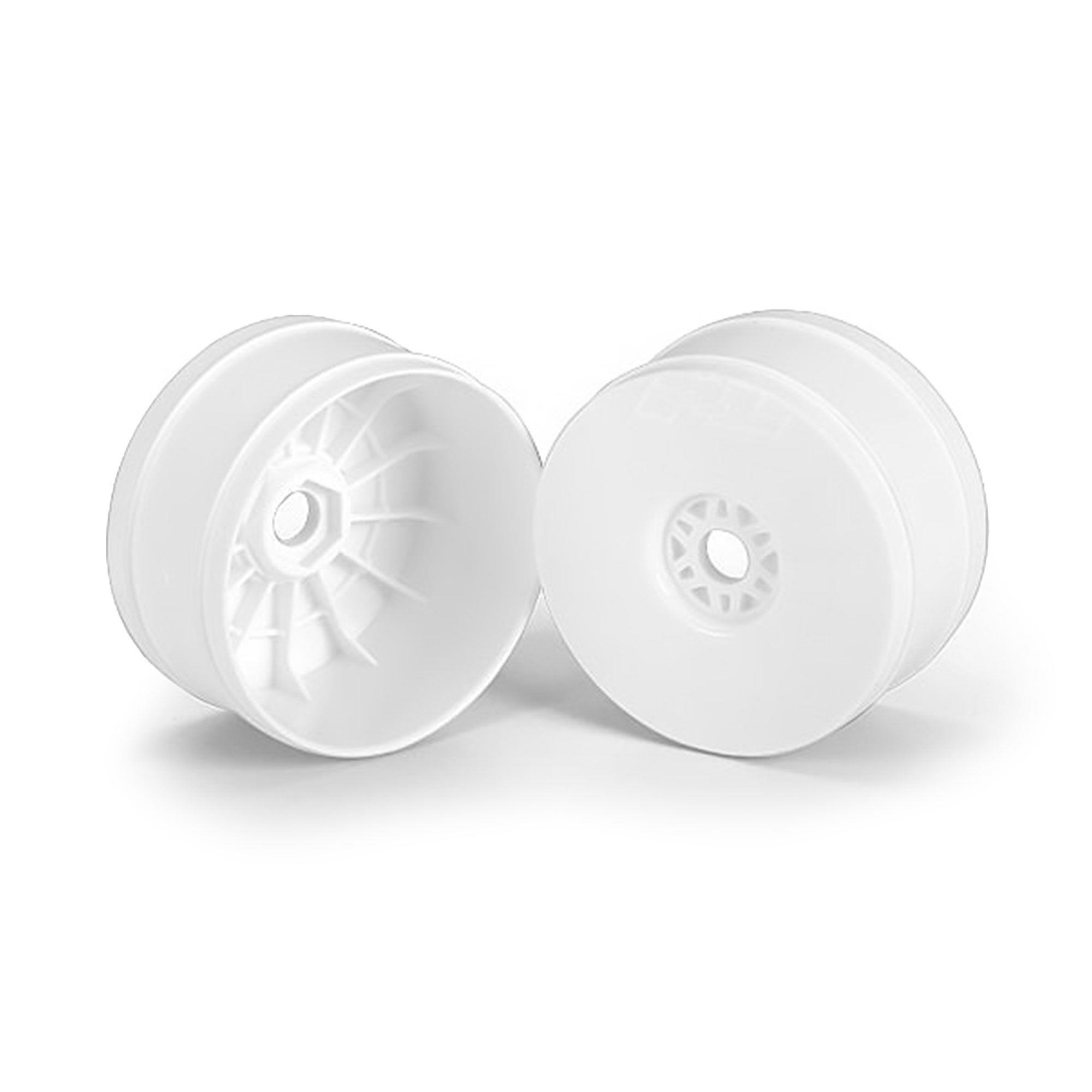 1/8 Velocity Front/Rear 17mm Buggy Wheels (4) White-2