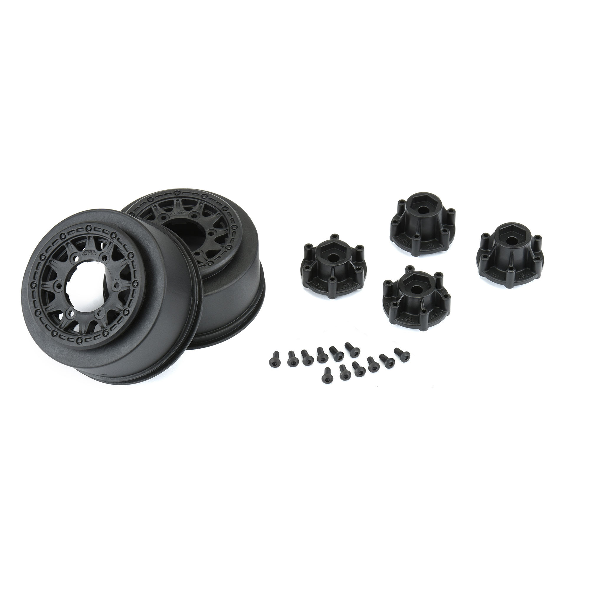 1/10 Raid Front/Rear 2.2"/3.0" 12mm Short Course Wheels (2)-4