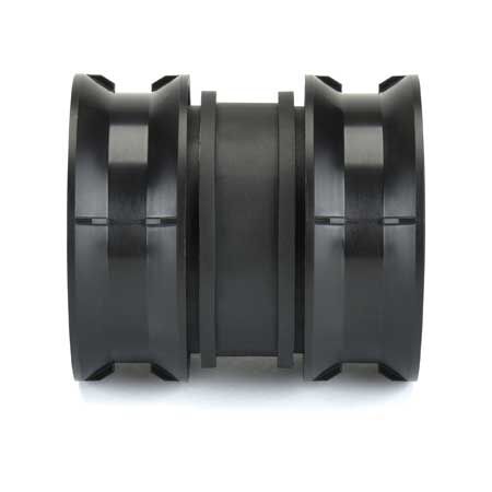 1/10 Carbine Front/Rear 1.9" 12mm Rock Crawler Wheels (2) Bl-5