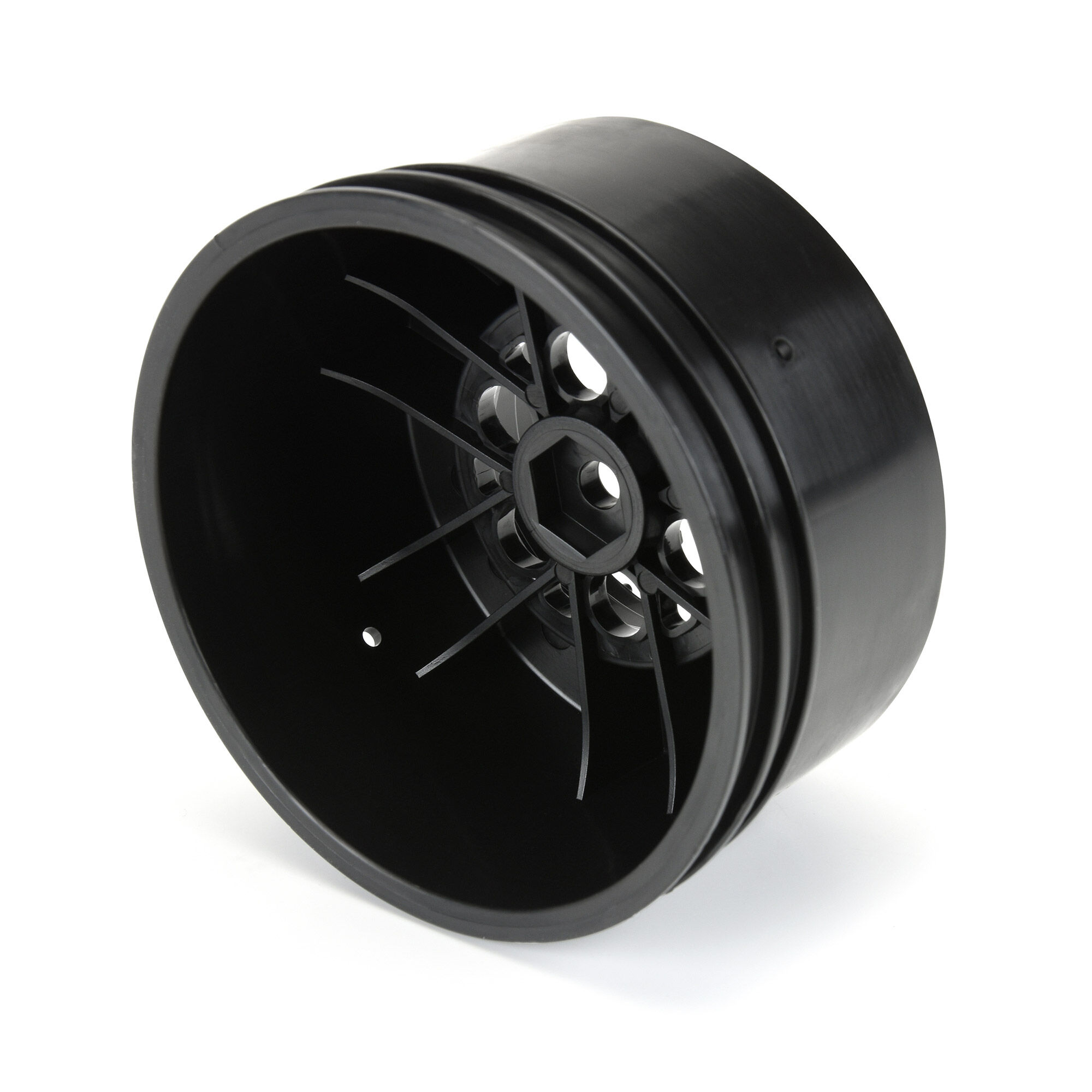 1/10 Showtime+ Wide Rear 2.2"/3.0" 12mm Drag Wheels (2) Blac-4