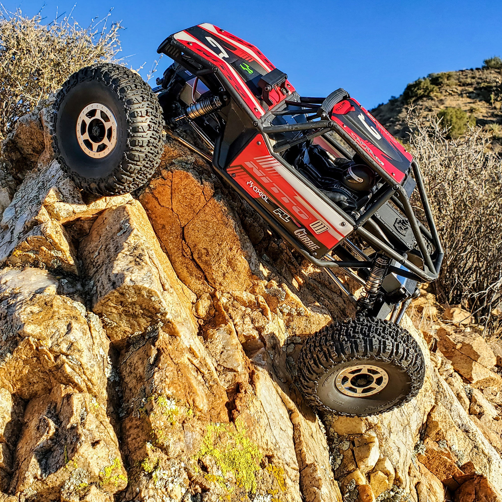 1/10 Holcomb Aluminum Front/Rear 1.9" 12mm Crawler Wheels (2-6