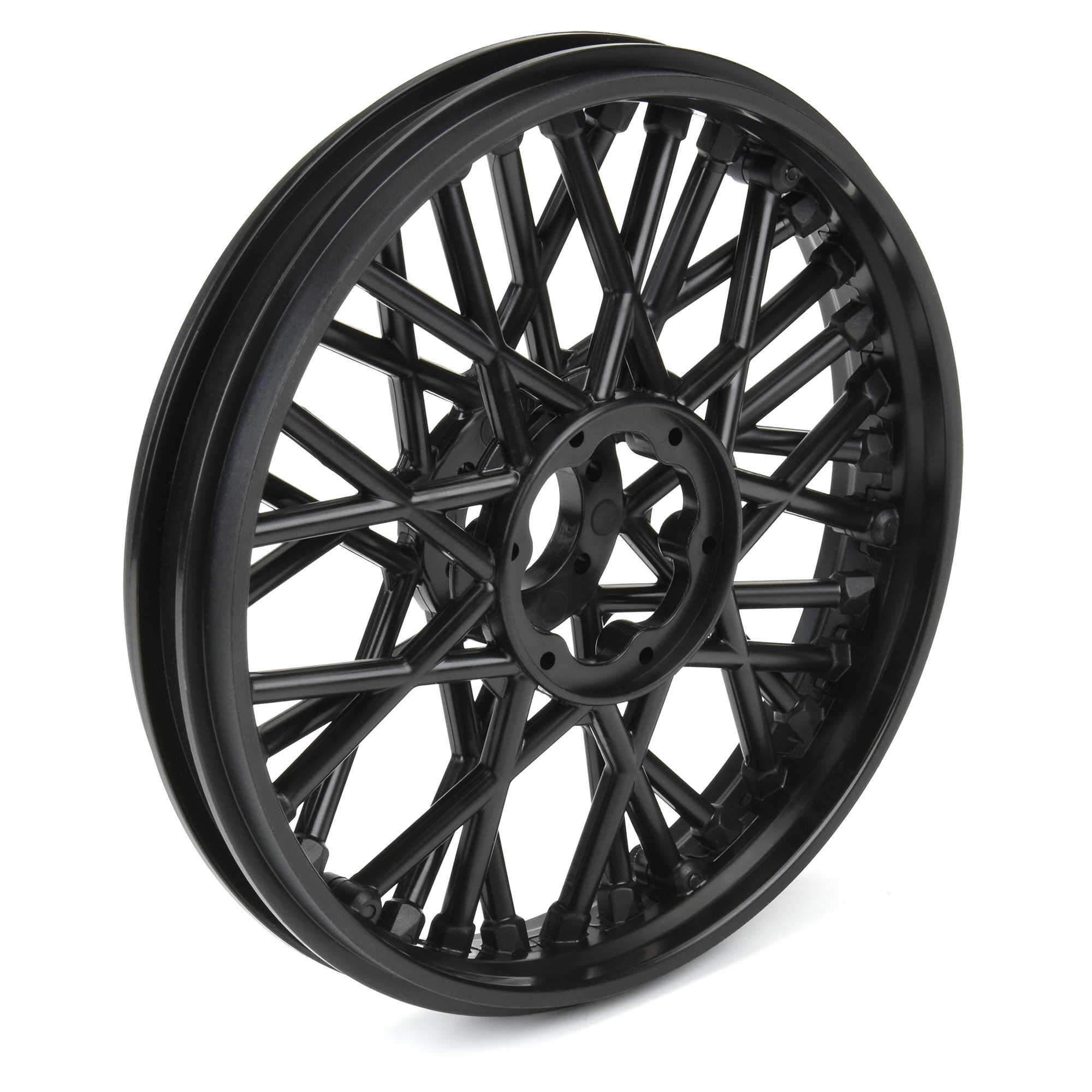 1/4 Bullyspoke V2 Bead Front Wheel Black: Promoto-MX-3