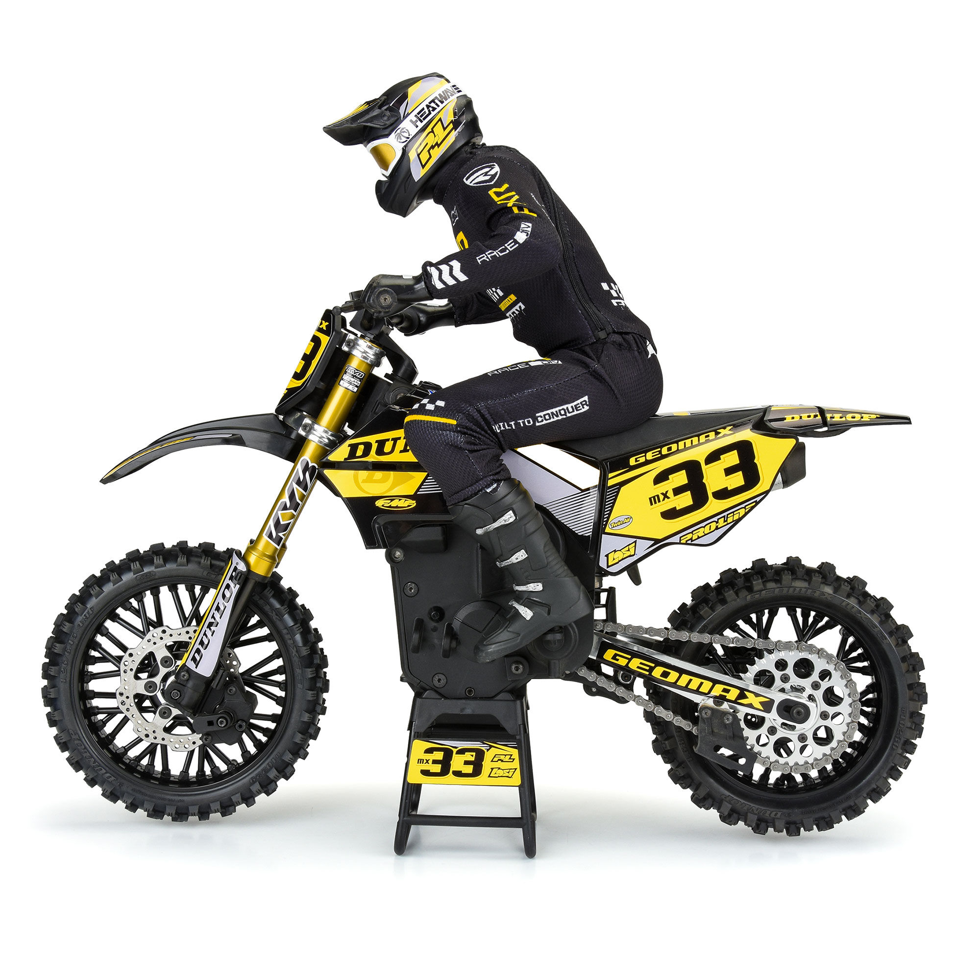 1/4 Bullyspoke V2 Bead Front Wheel Black: Promoto-MX-5