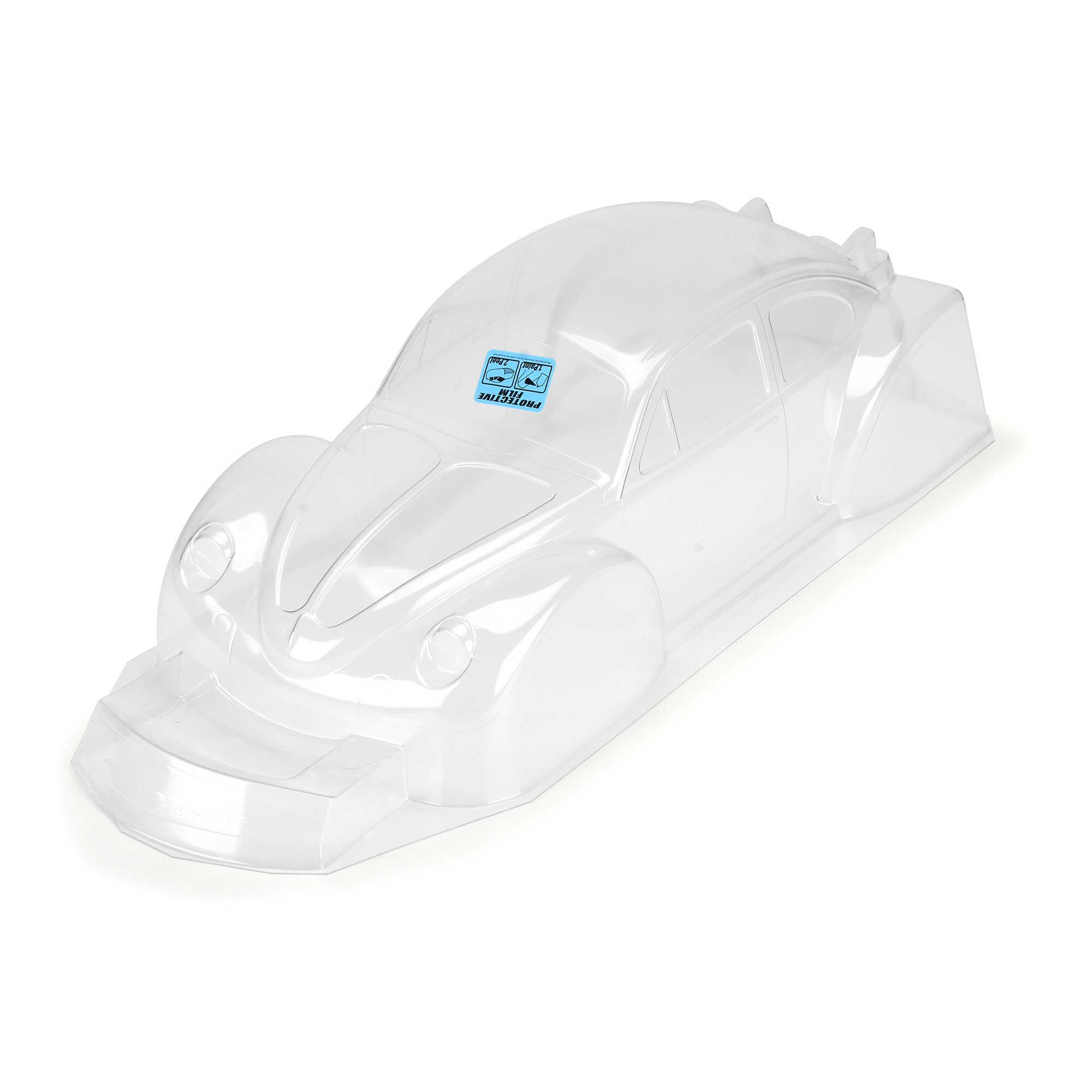 1/10 VW Full Fender Baja Bug Clear Body: Short Course-3