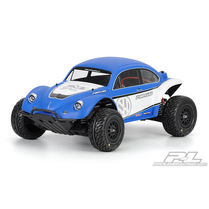 1/10 VW Full Fender Baja Bug Clear Body: Short Course-5