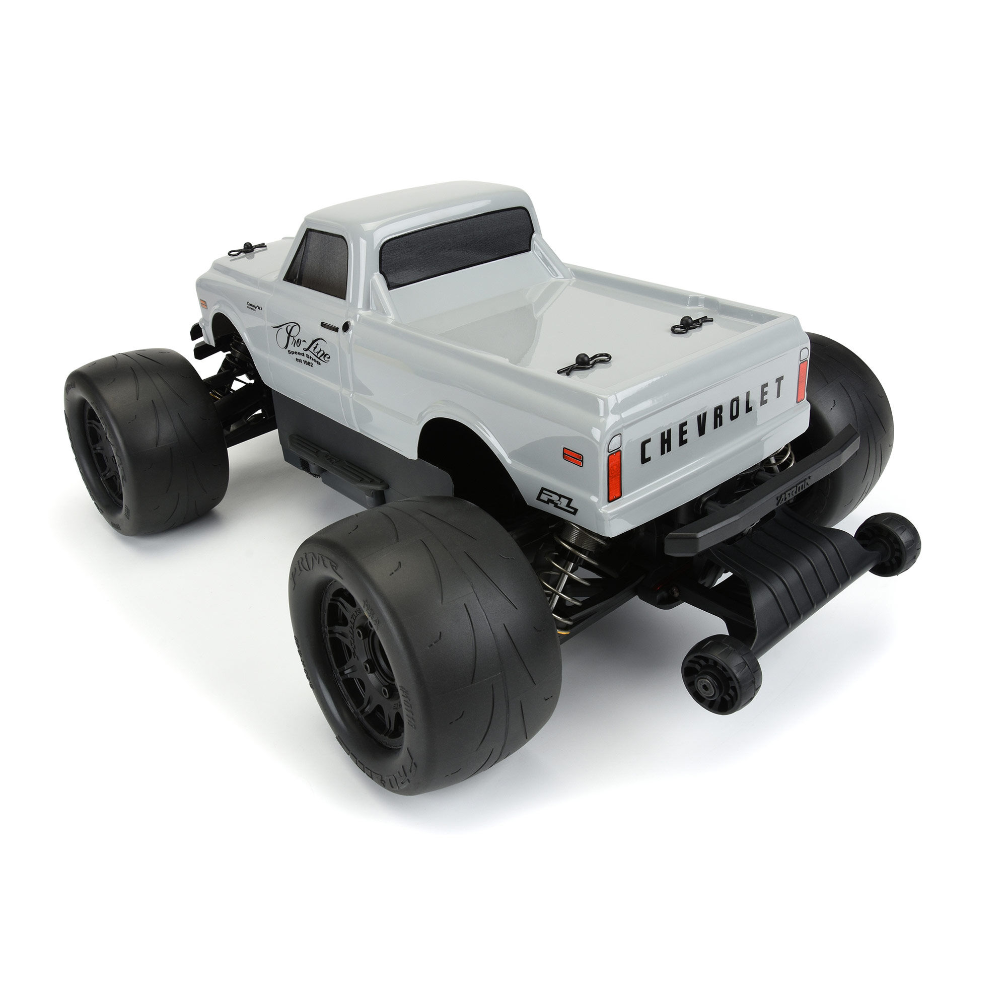 1/10 1972 Chevy C-10 Tough-Color Gray Body: Stampede & Grani-5