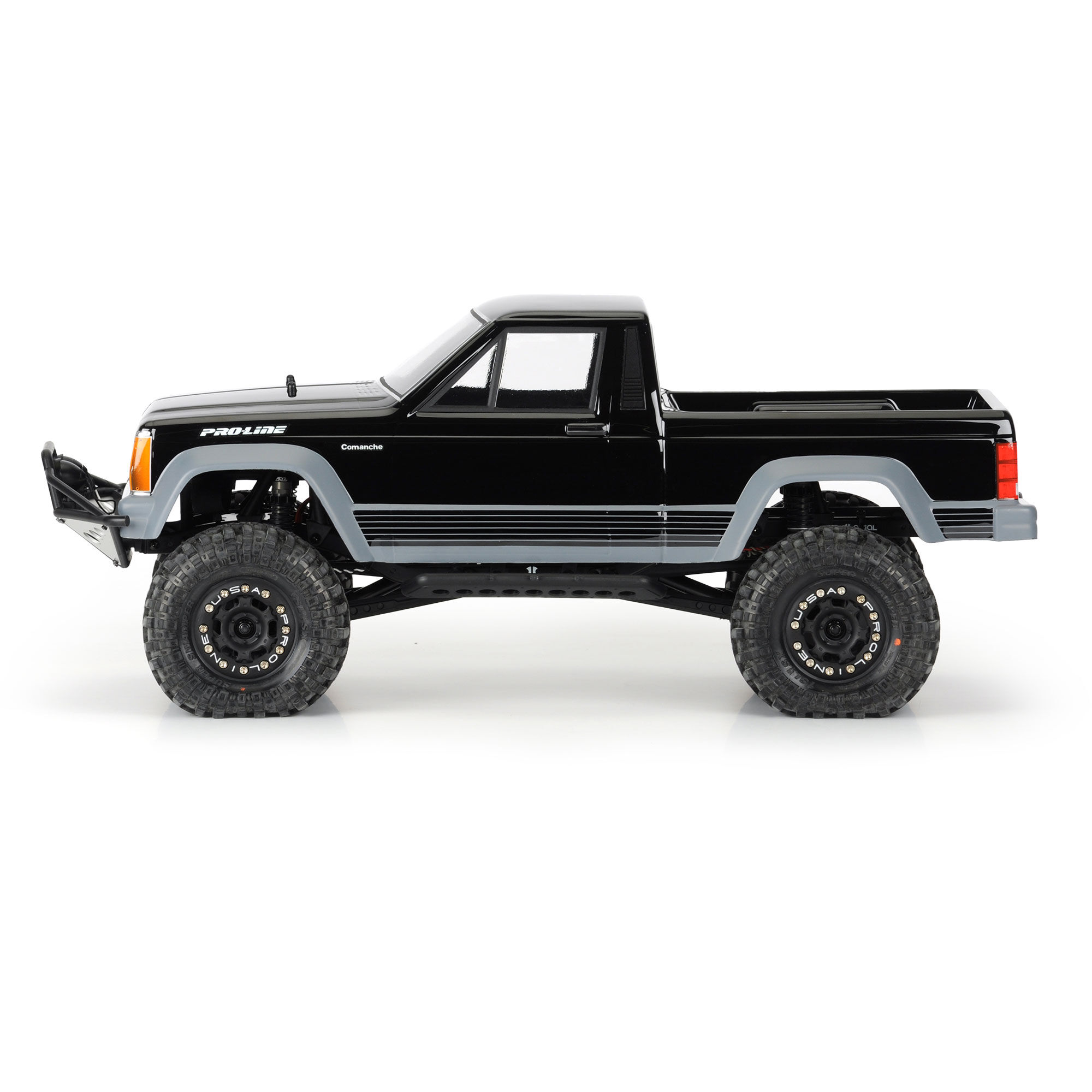 1/10 Jeep Comanche Full Bed Clear Body 12.3" (313mm) WB Crwl-4