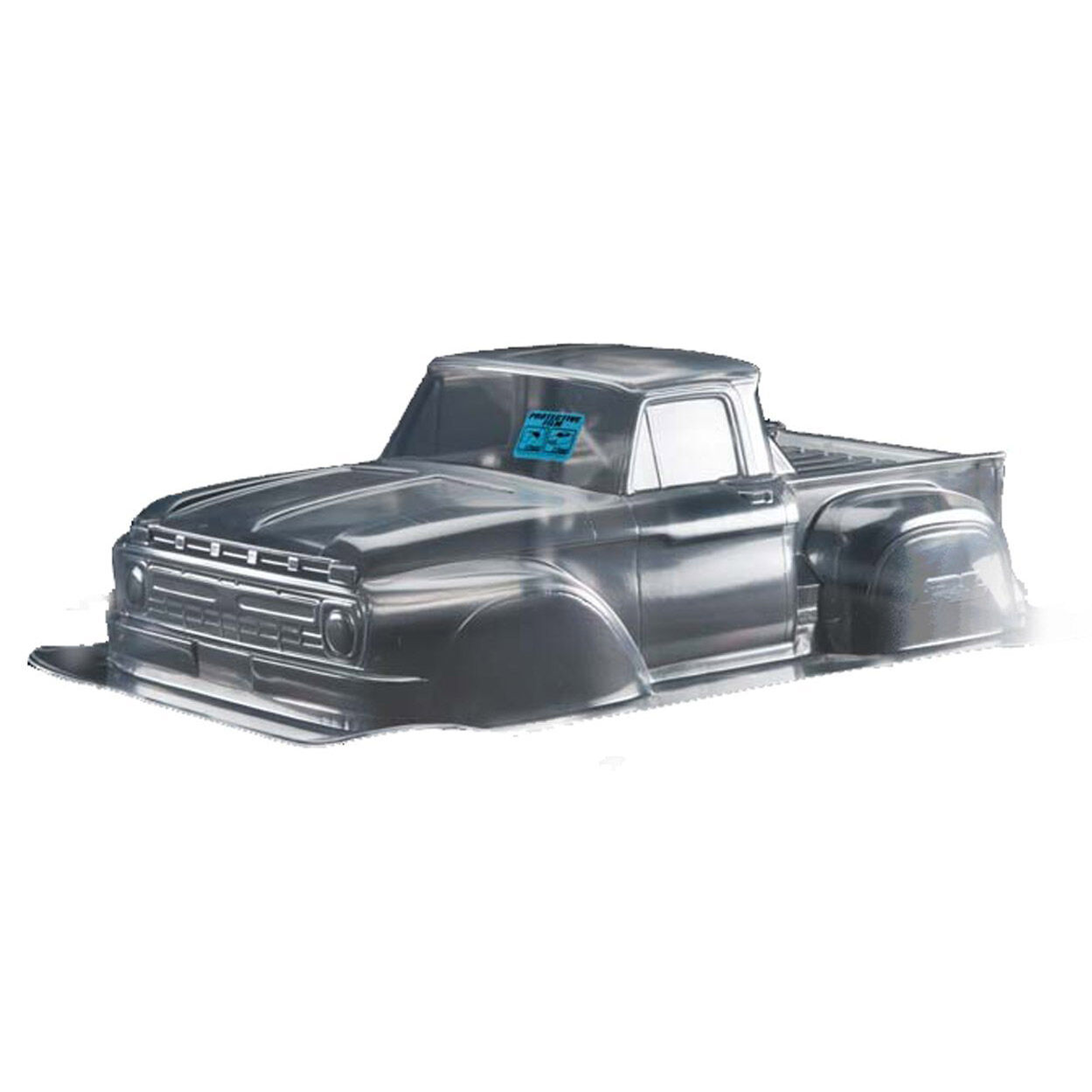 1/10 1966 Ford F-100 Clear Body: Short Course-3